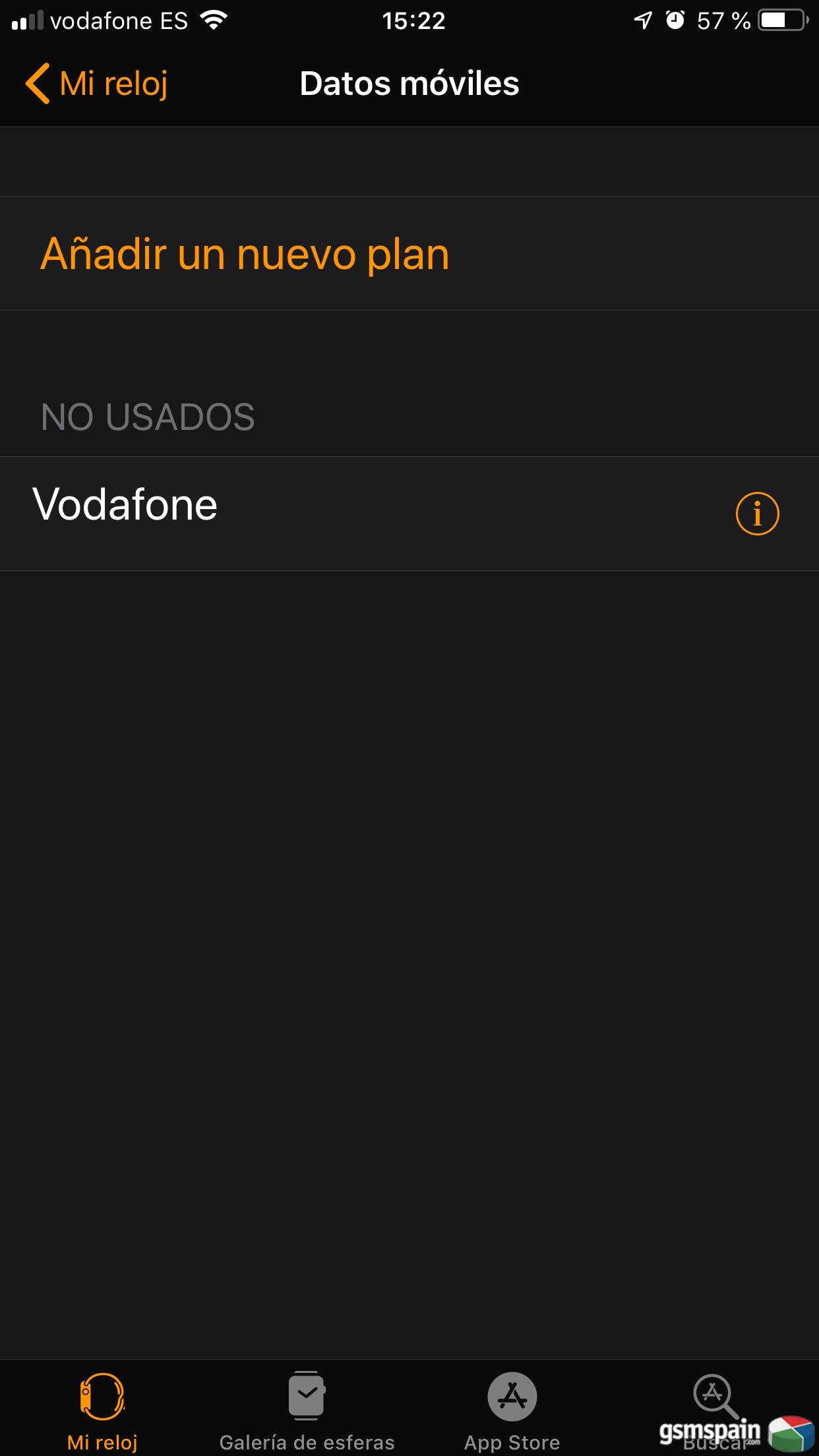 esim con Vodafone