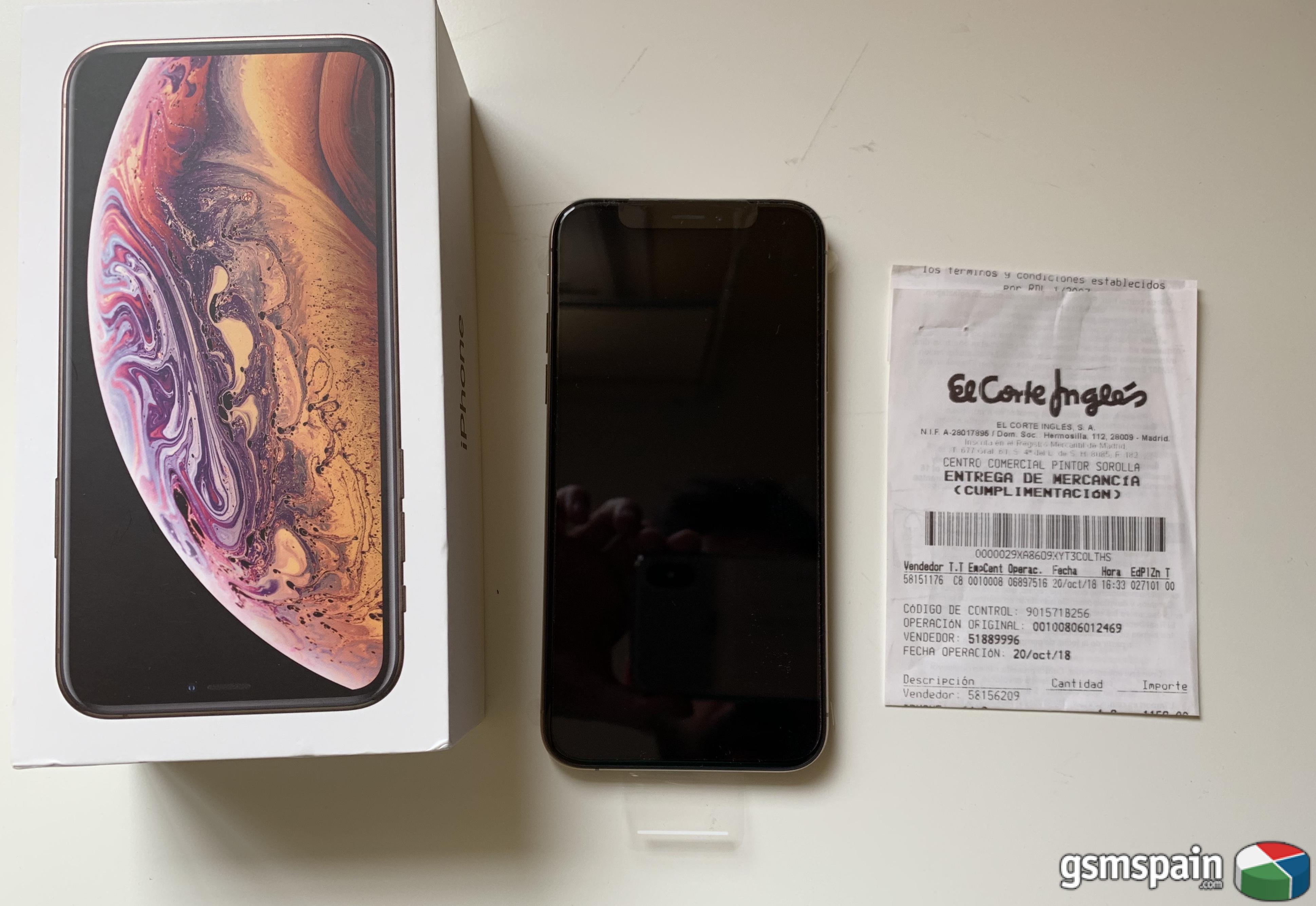 [VENDO] Iphone XS 64gb dorado a estrenar 799