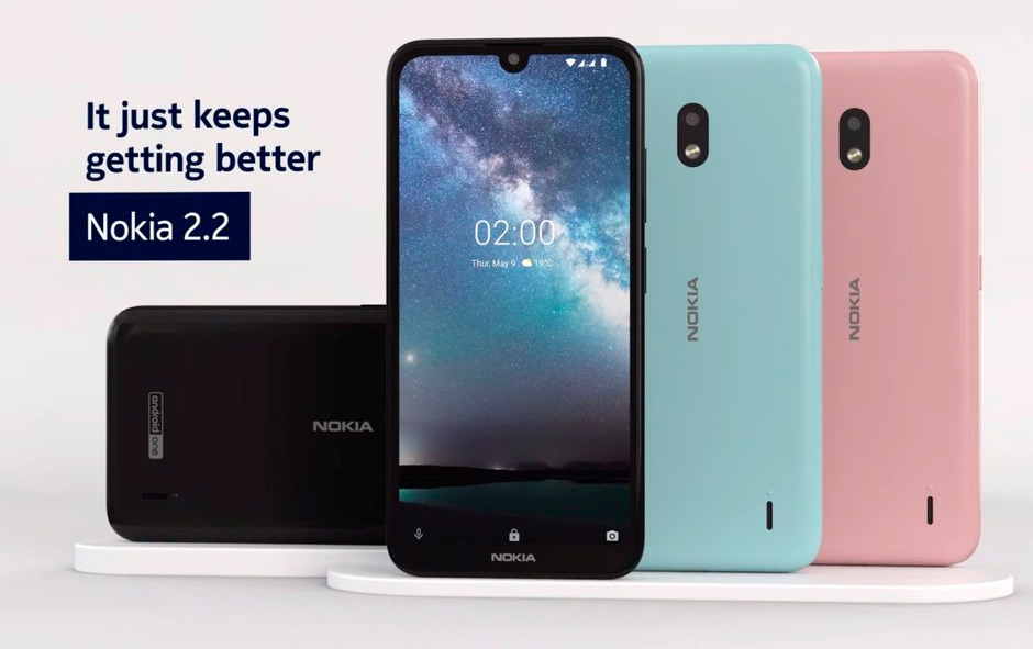 El nuevo Nokia 2.2 introduce el notch en la gama por debajo de los 100 Euros