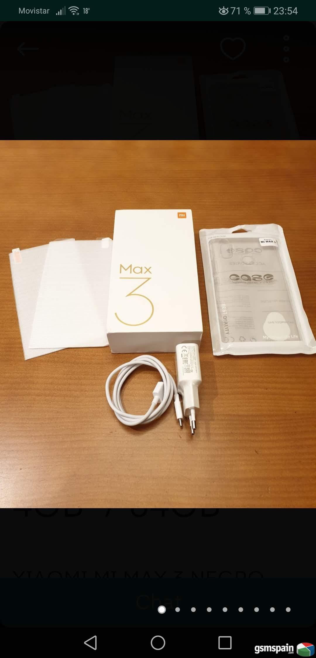 [vendo] Xiaomi Mi Max 3, Negro
