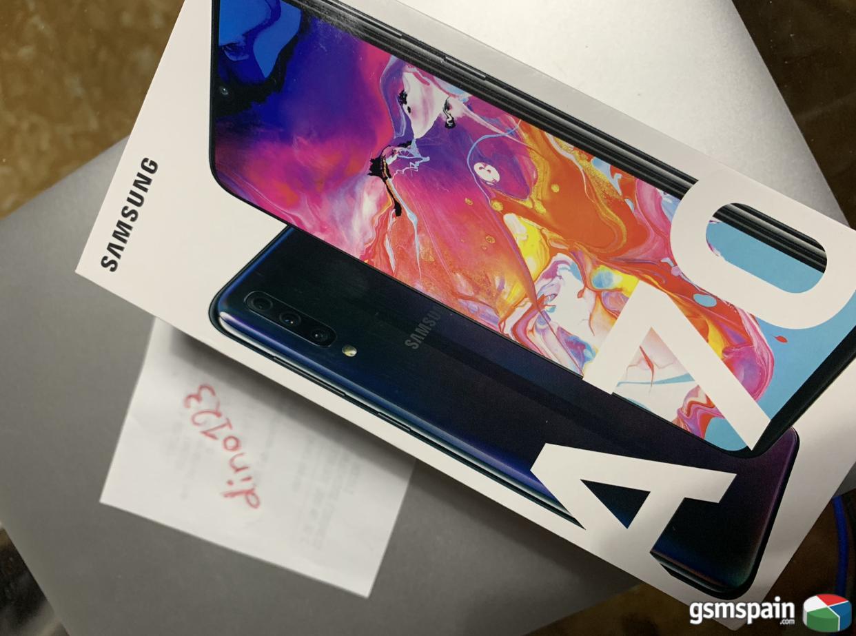 [VENDO] SAMSUNG GALAXY A70 BLACK PRECINTADO + FACTURA y GARANTA