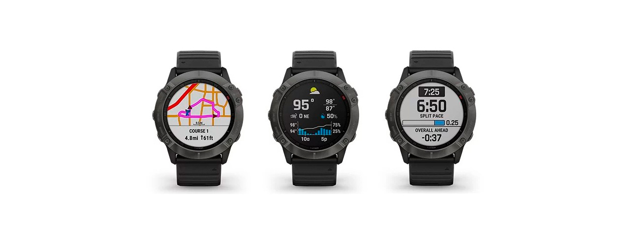 El Garmin Fnix 6X Pro Solar es el primer smartwatch alimentado por luz solar