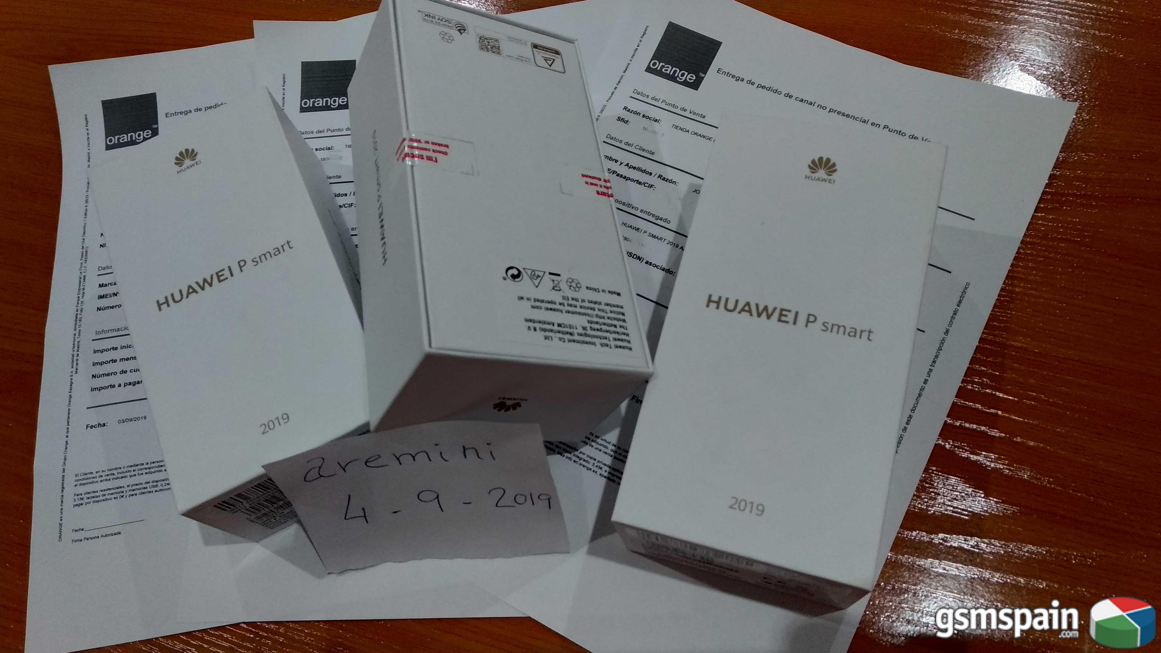 [vendo] Huawei P Smart Azul 2019 Nuevos A Estrenar Precintados 3 Unidades