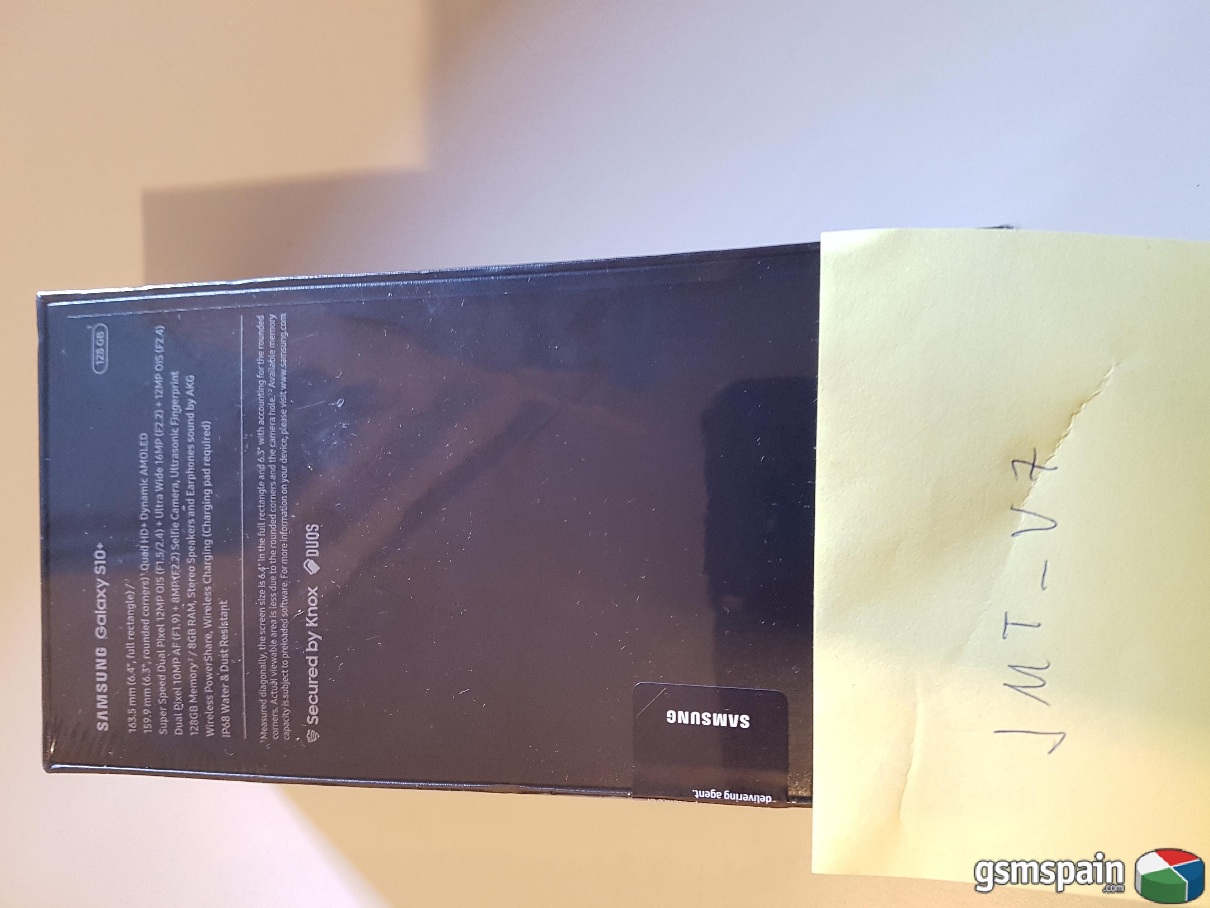 [VENDO] *** Samsung Galaxy S10+ / S10 Plus 128GB Negro Dual SIM (SM-G975F/DS) PRECINTADO ***