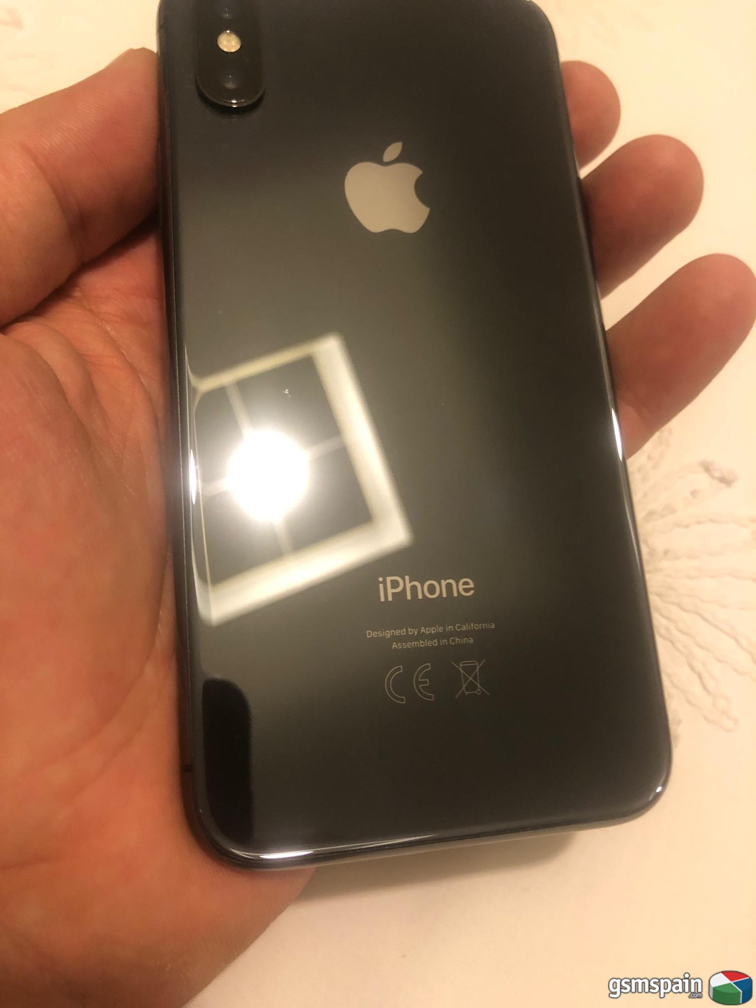 [VENDO] iPhone X gris espacial 480 completo impoluto