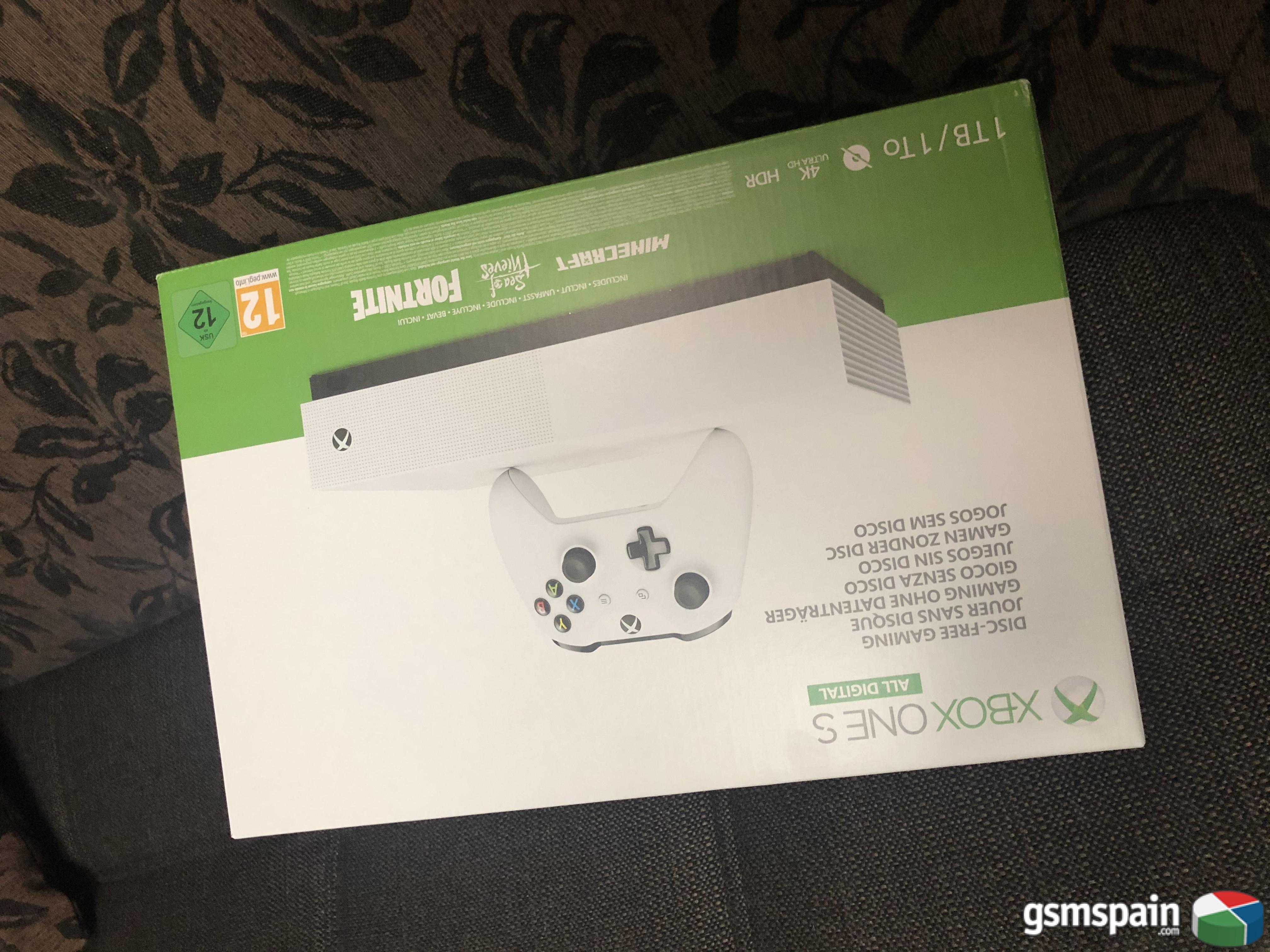 [VENDO] Xbox one s all digital 1tb precintada 140 g.i