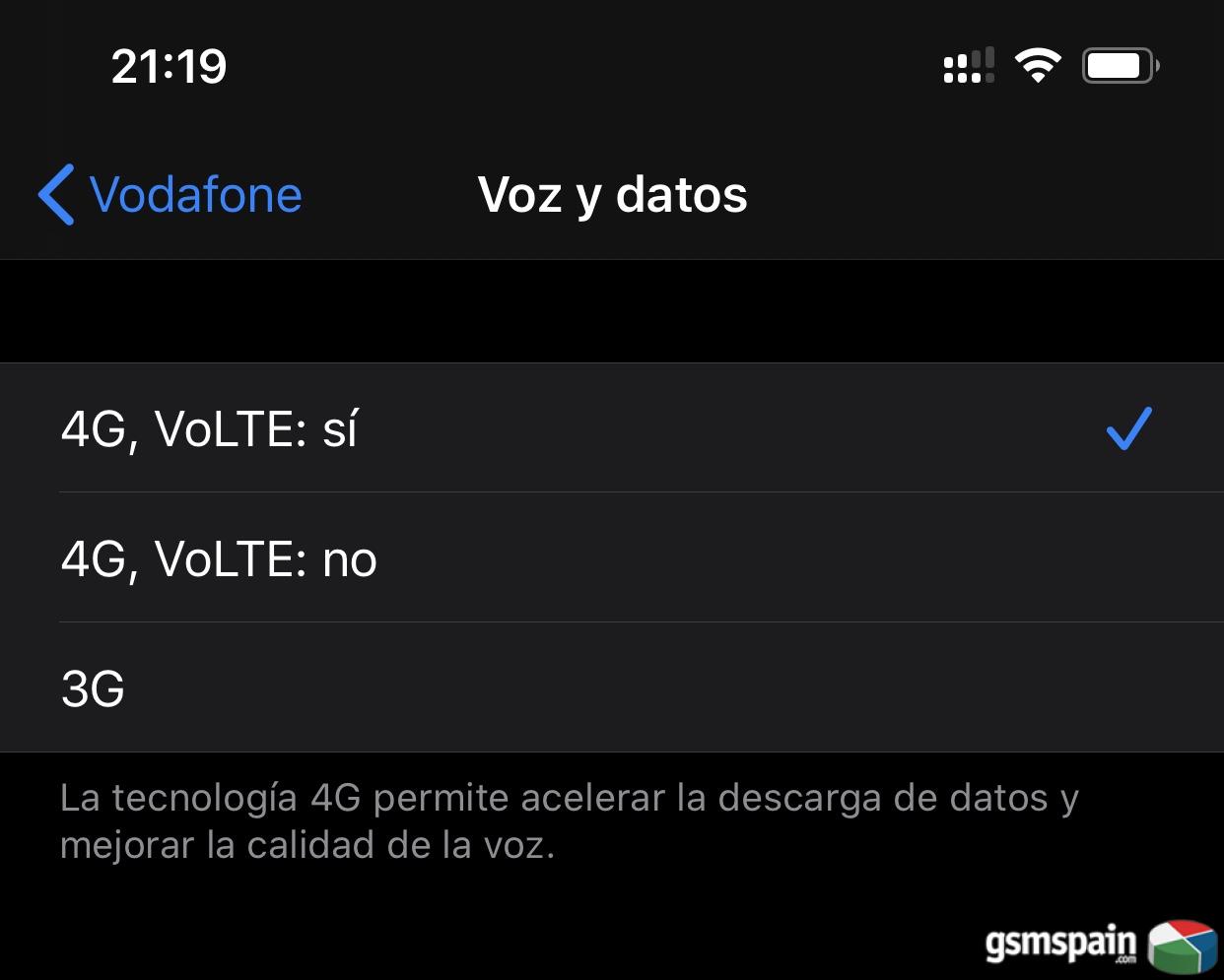 Cundo Wifi Calling, VoLTE y esim?