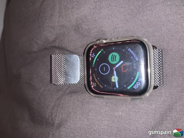 [VENDO] Apple watch 4 series 40 mm acero/ correa milanese