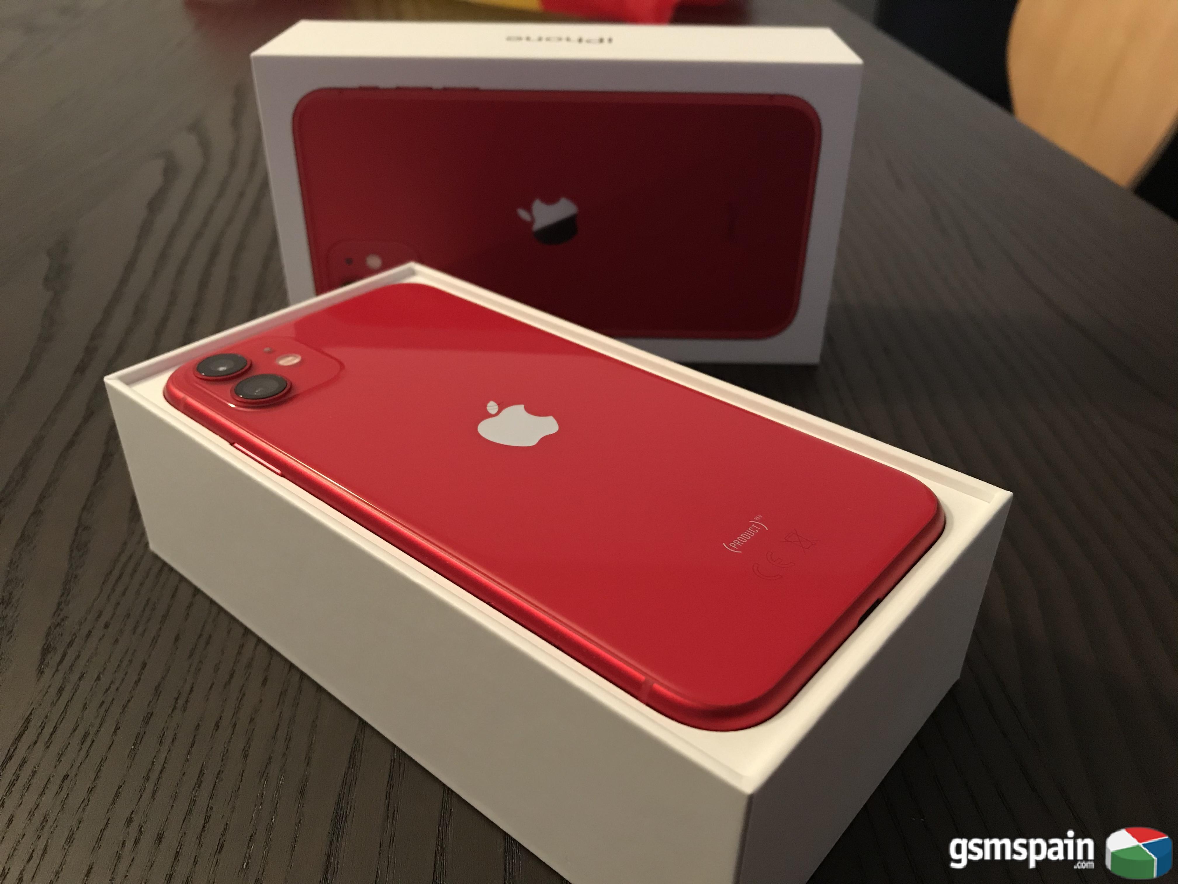 [VENDO] iPhone 11 rojo 256gb rojo
