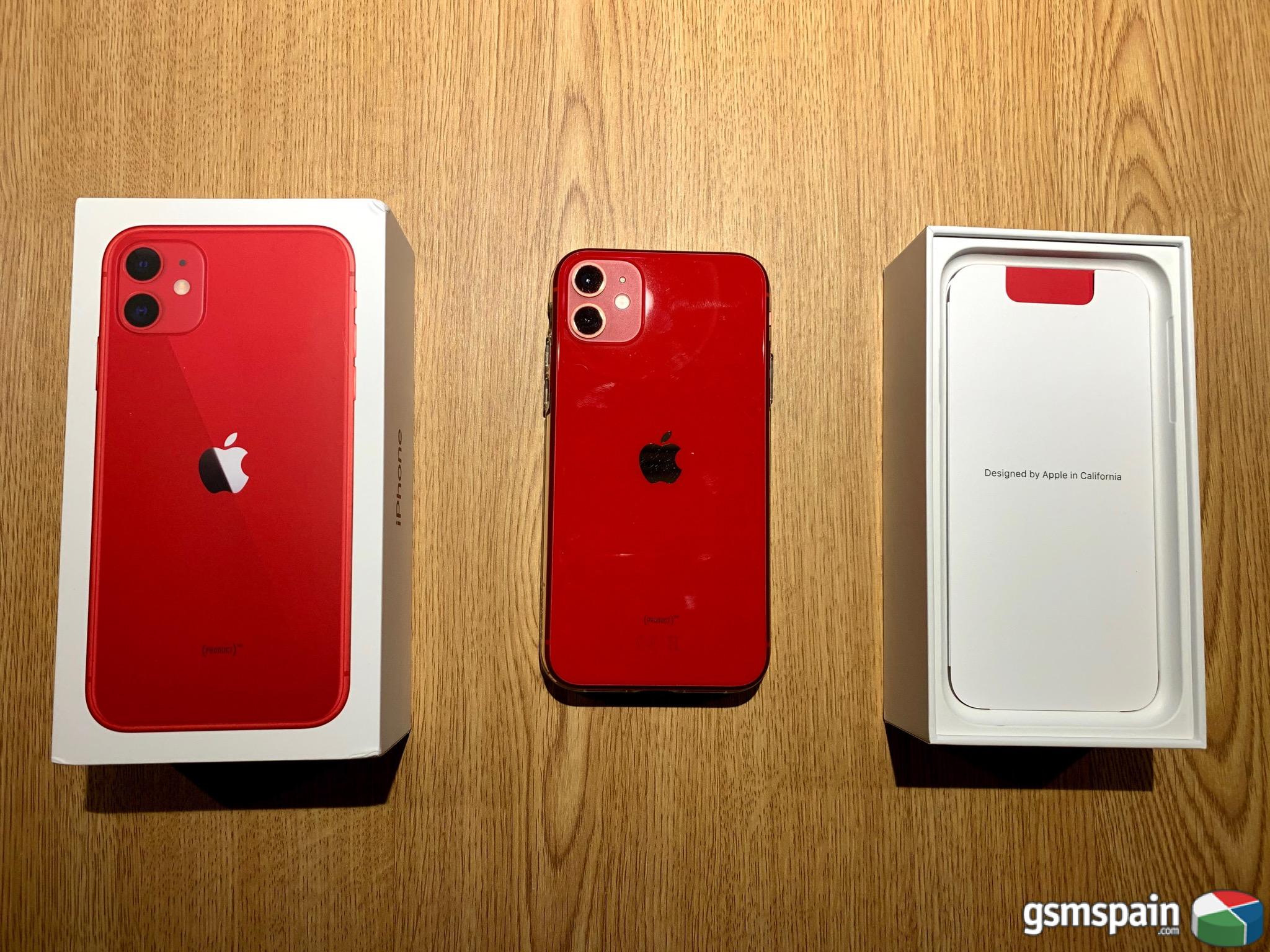 [VENDO] *** iPhone 11 Rojo 128GB ***