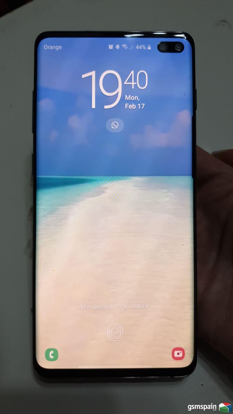 [VENDO] Mi Samsung S10+ 128 Black en perfecto estado.