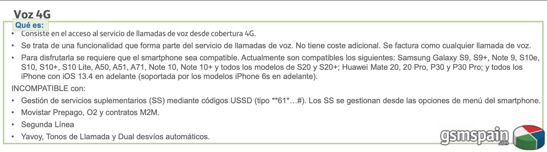 Cundo Wifi Calling, VoLTE y esim?