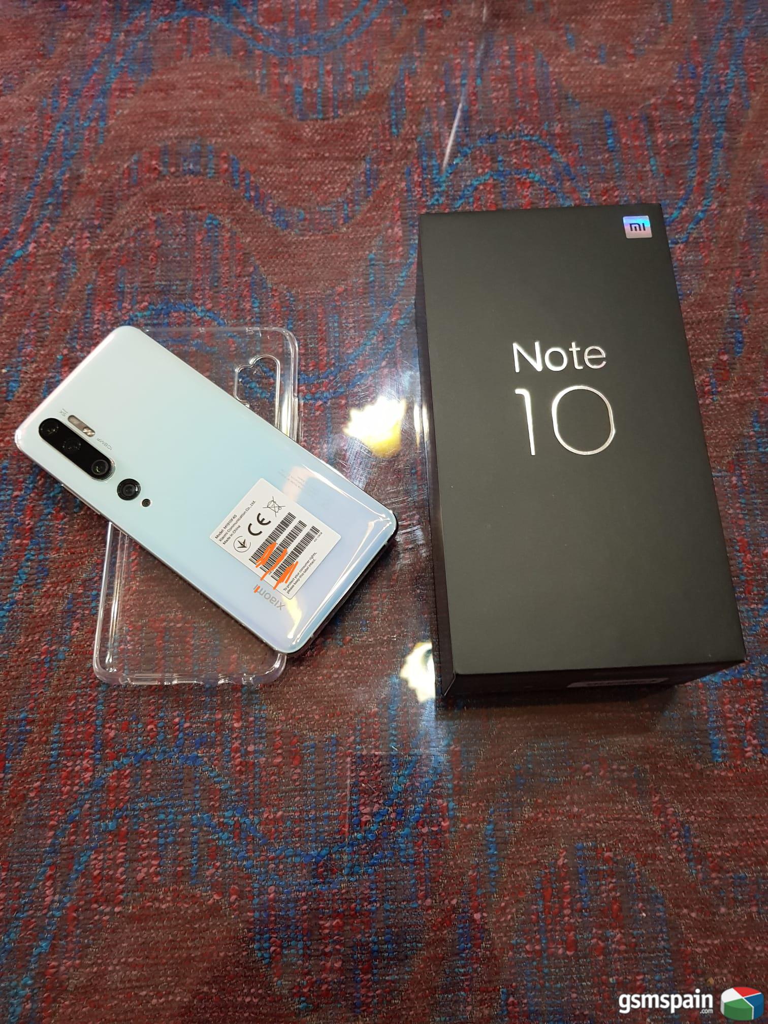 [VENDO] Xiaomi Mi Note 10 6/128gb Blanco Nacar