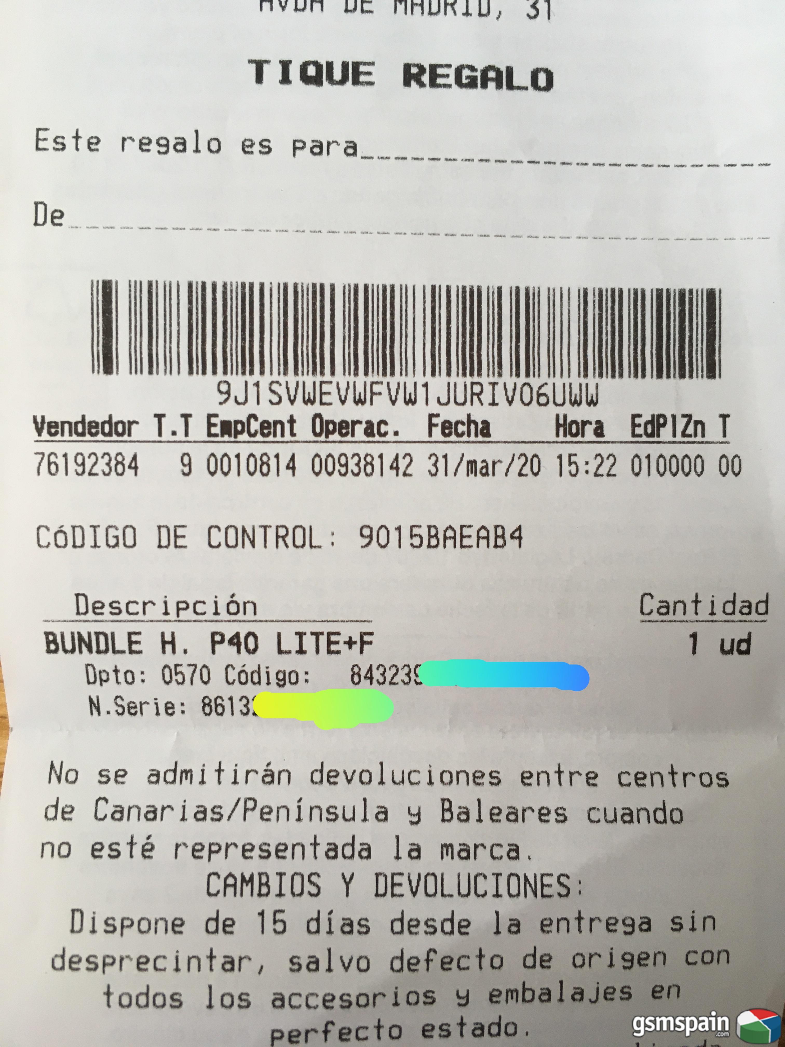 [VENDO] Huawei P40 Lite 6/128 (175)