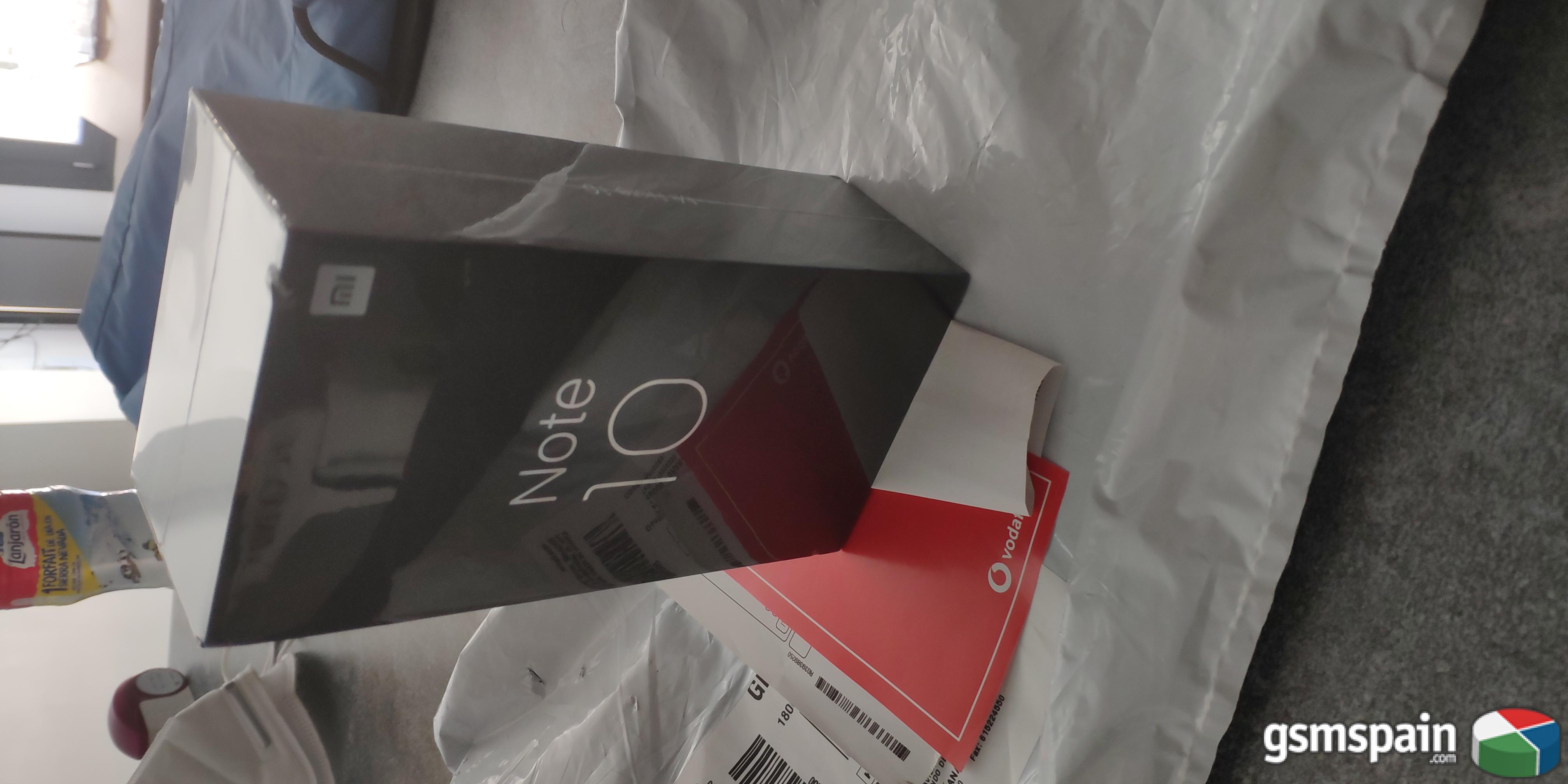 [vendo] Xiaomi Mi Note 10 Negro 6gb Ram / 128gb Rom --- 350 Envio Aparte!!! [vendo]