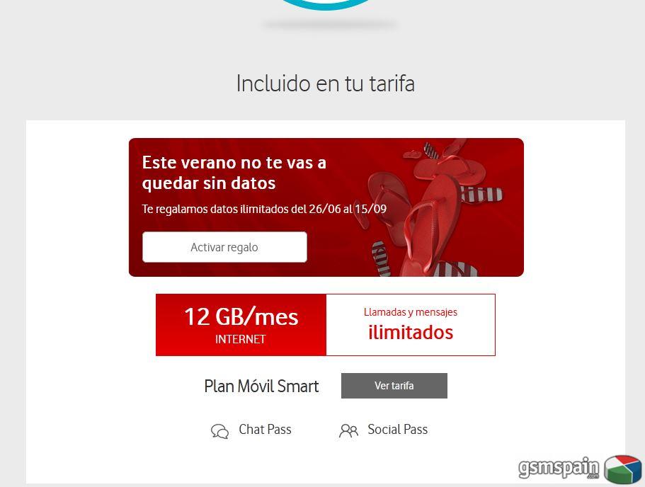 Datos ilimitados de regalo