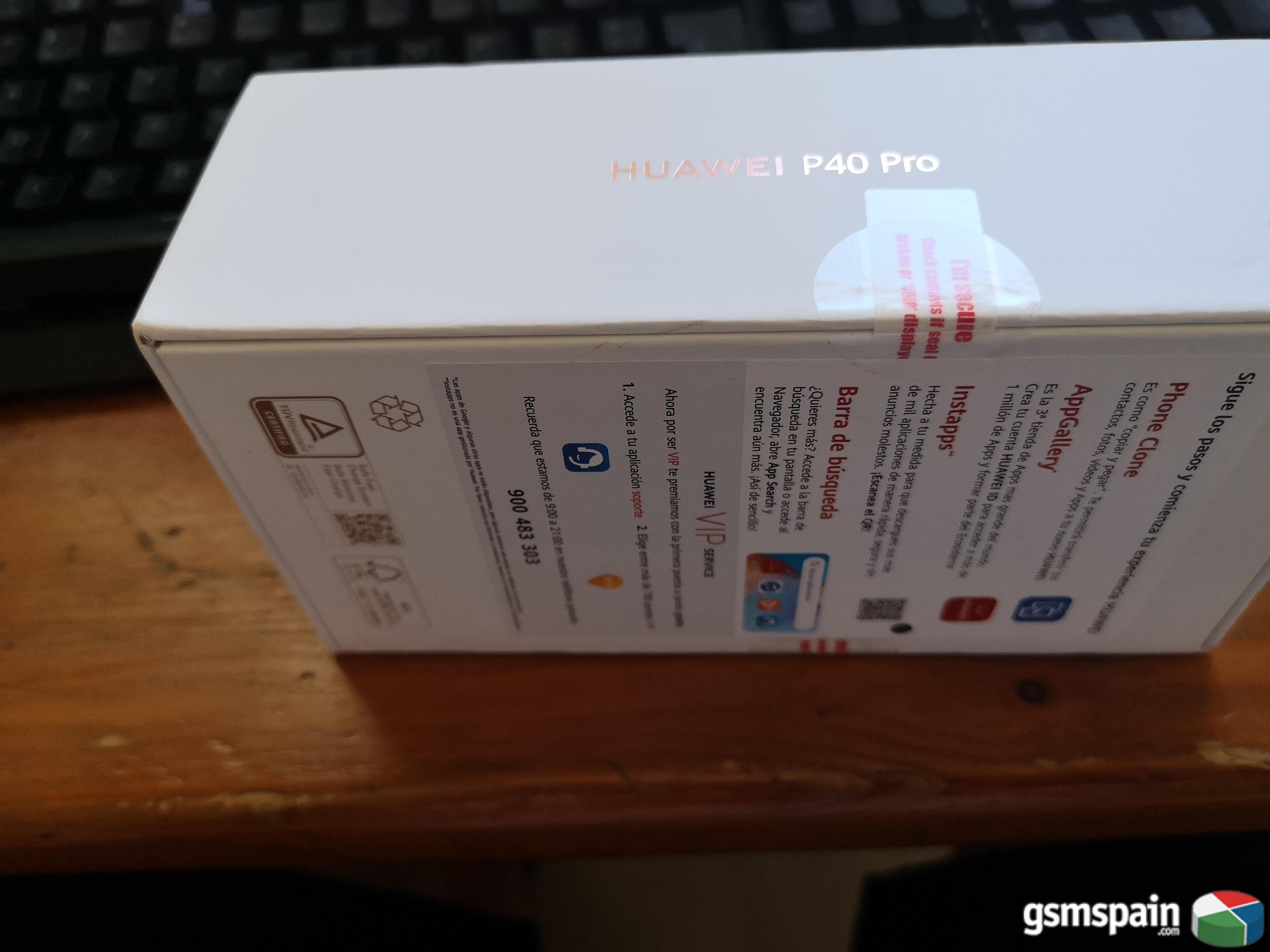 [VENDO] Huawei P40 Pro 256 GB Silver Frost precintado