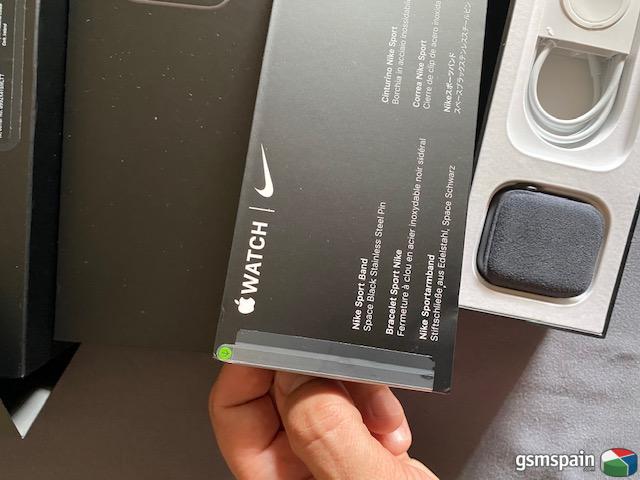 [VENDO] AppleWatch Series 5 aluminio gps modelo Nike 44mm negro