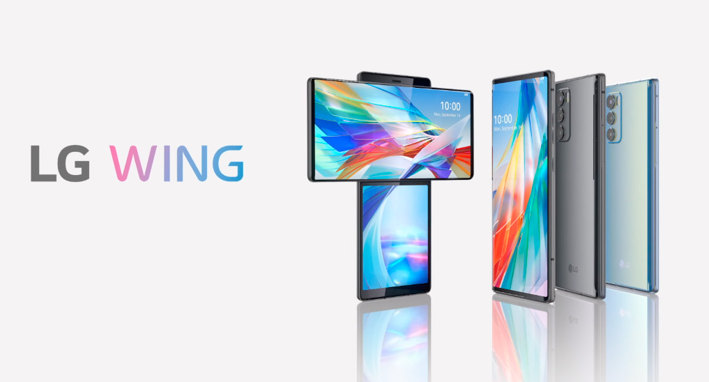LG presenta el LG Wing con doble pantalla
