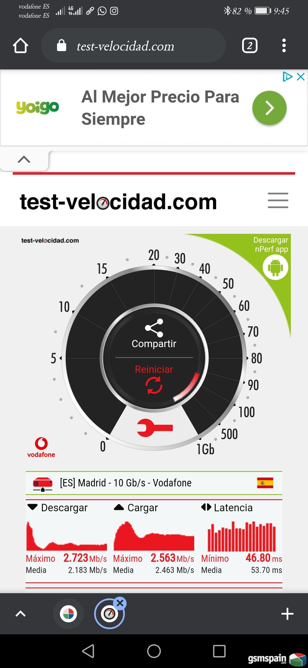 [HILO OFICIAL] Limitacin de velocidad en tarifas Vodafone