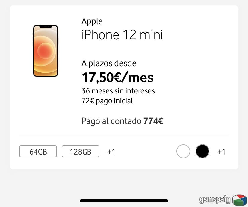 [HILO OFICIAL] Seguimiento precios IPHONE 12, 12 PRO, 12 MAX o como se llame