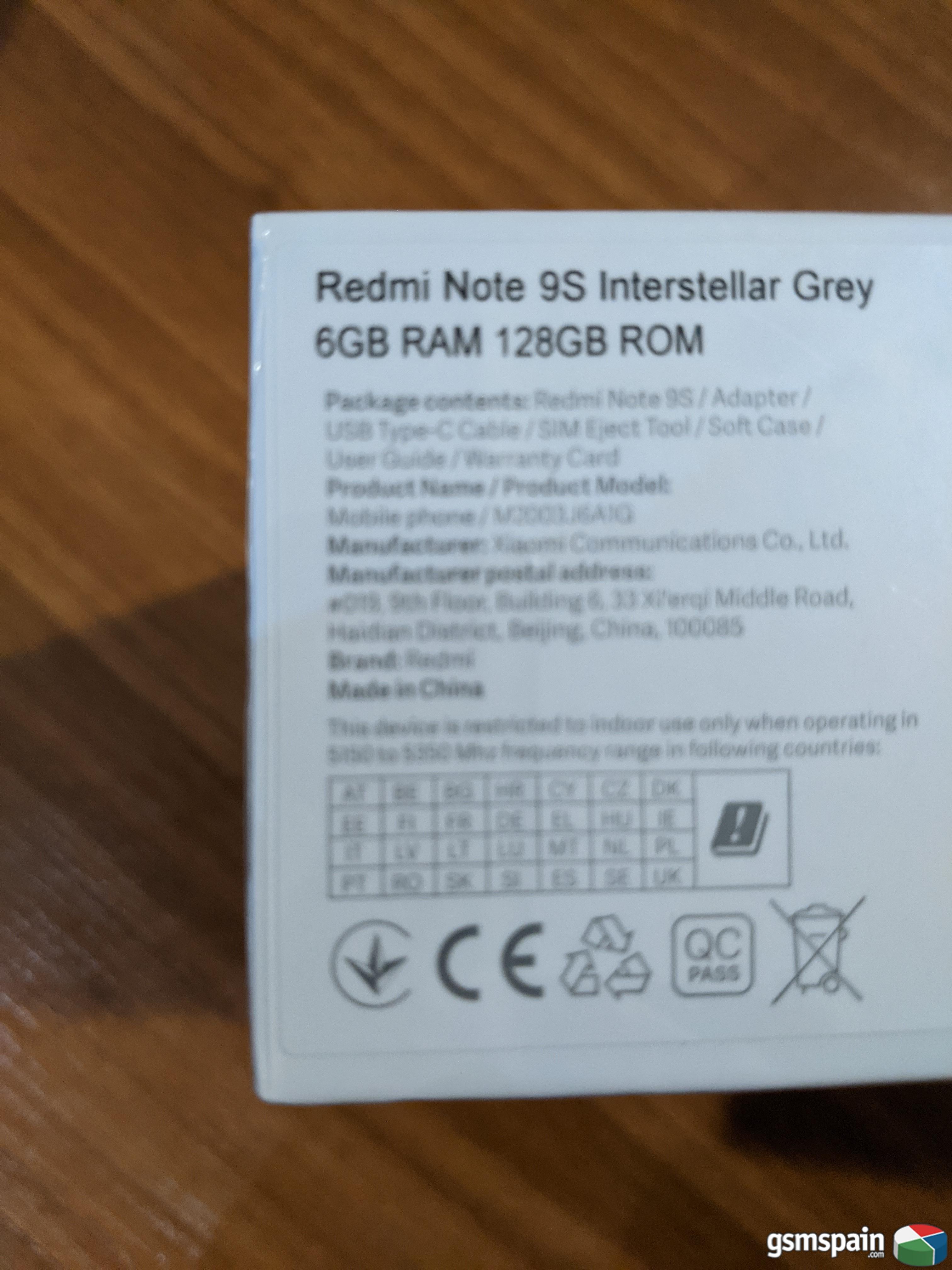 [vendo] Redmi Note 9s 6gb 128gb 2und.