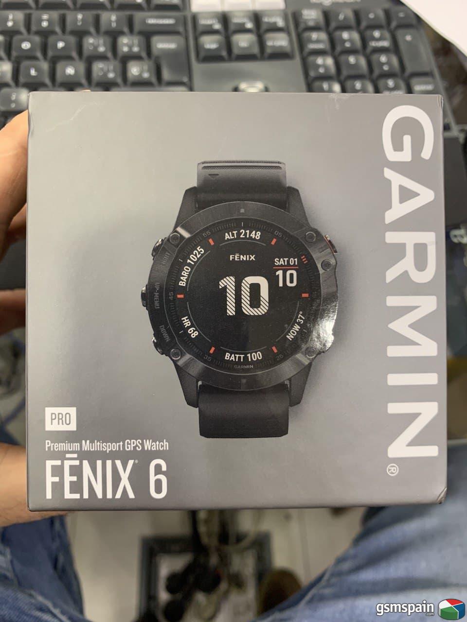 [VENDO] Garmin Fenix 6 Pro nuevo - Tambien cambio por Mac