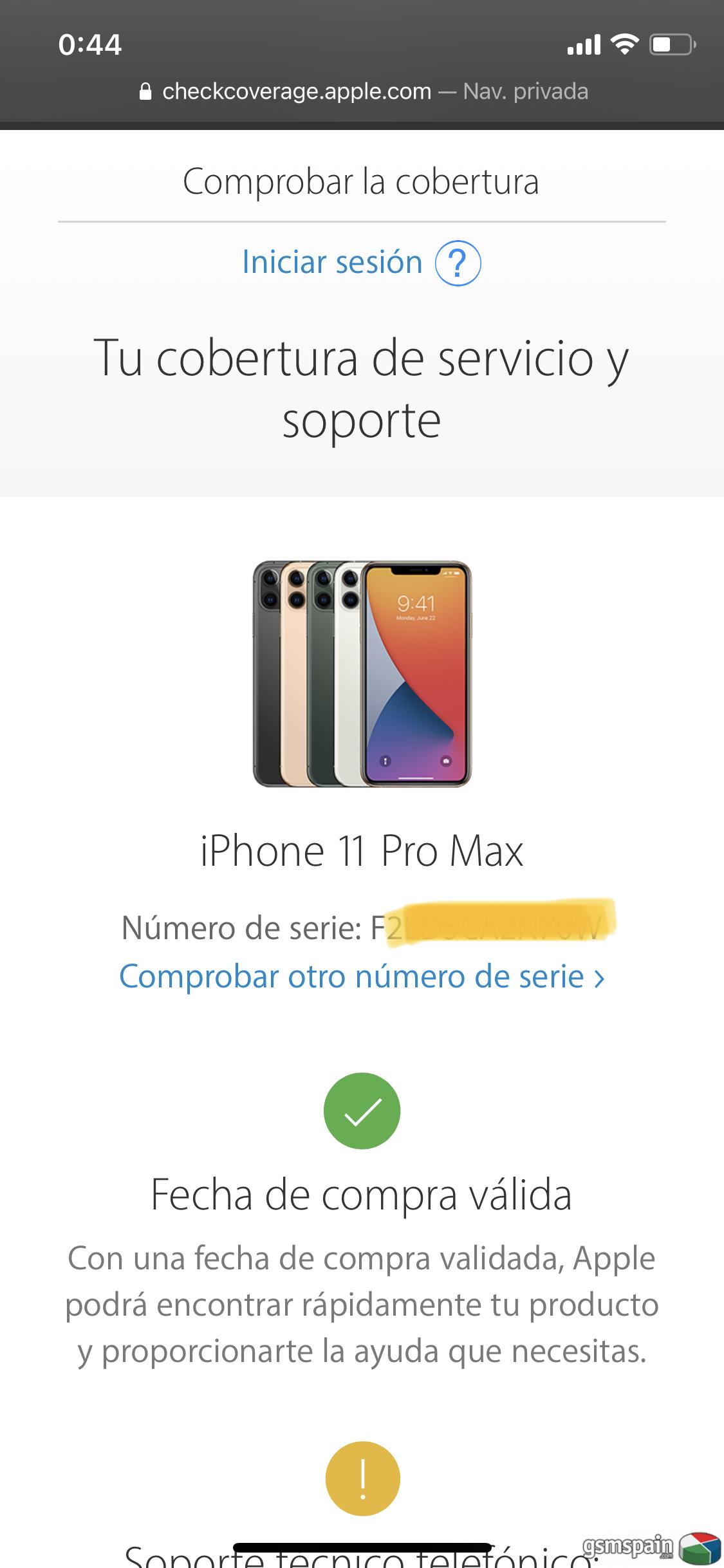 [vendo] Iphone 11 Pro Max 64gb Verde Noche !! 715!!!