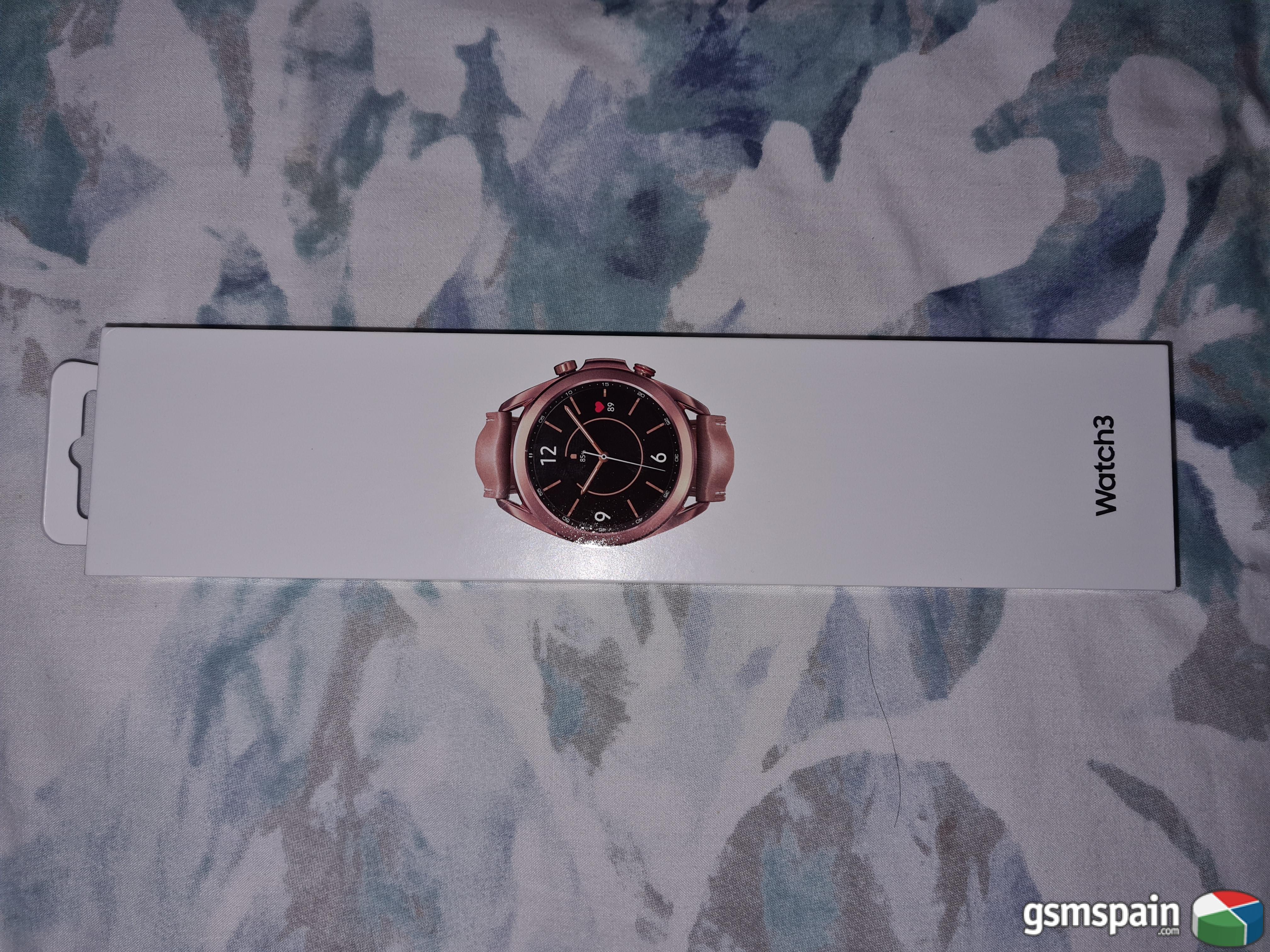 [VENDO] Reloj Galaxy Watch 3 LTE/4G Rosa Sin Desprecintar