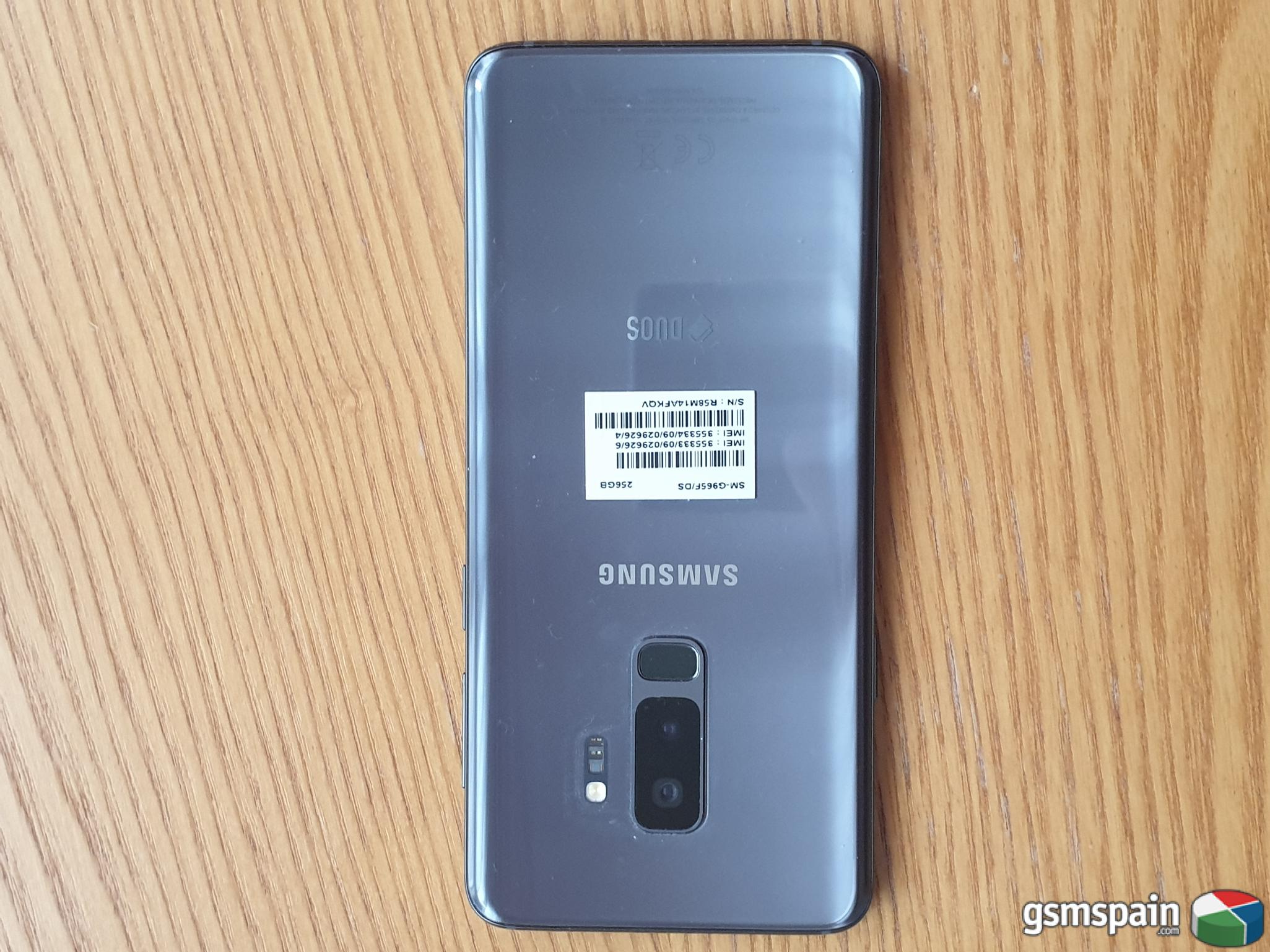 [VENDO] Samsung Galaxy S9 Plus 256 GB Gris Titanium