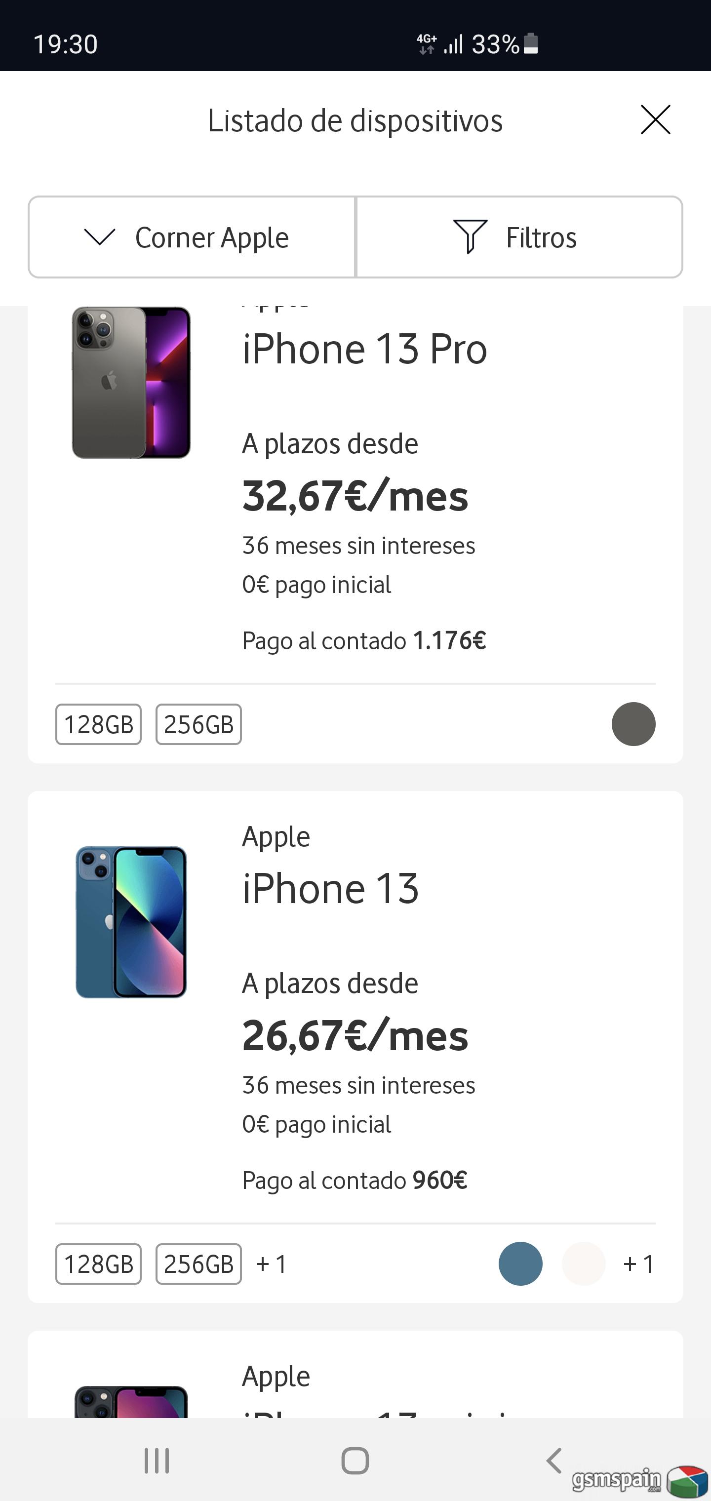 [HILO OFICIAL] Seguimiento de precios de iPhone 13 mini, iPhone 13 y iPhone 13 Pro
