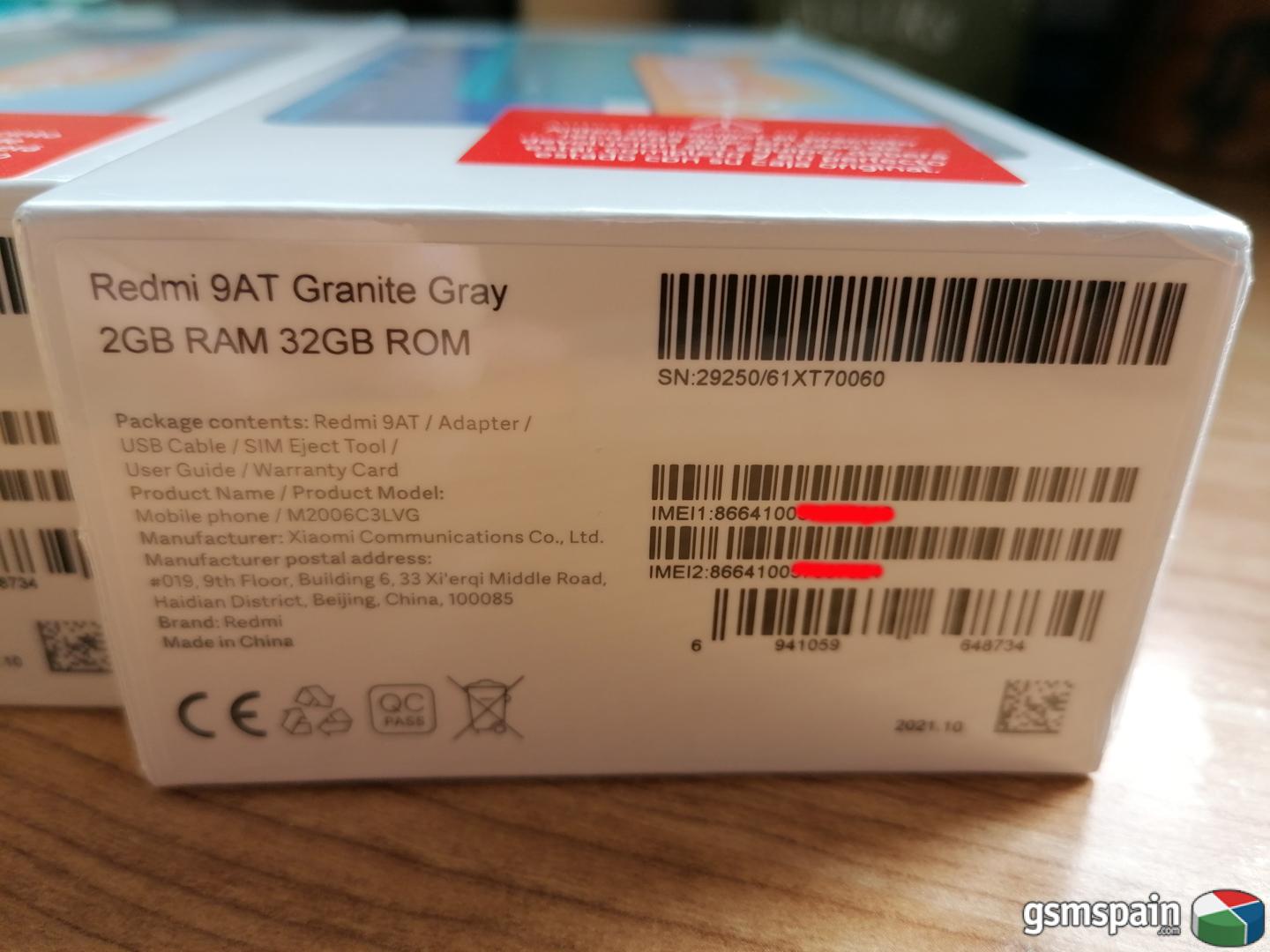 [VENDO] XIAOMI Redmi 9 AT Granite Gray 2GB RAM 32 GB ROM