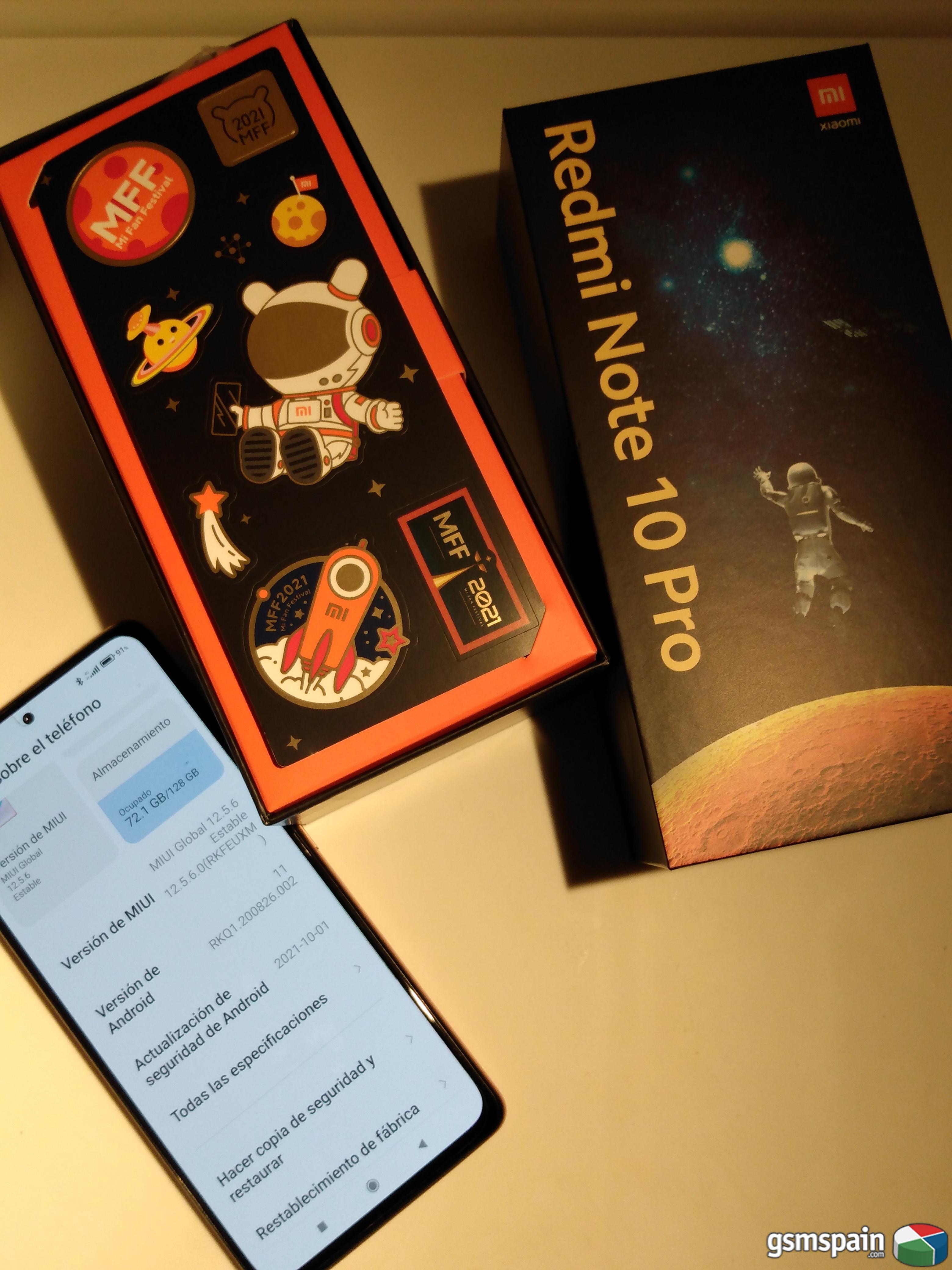 [VENDO] Redmi Note 10 Pro Ed. Limitada Mi Fan Festival 2021