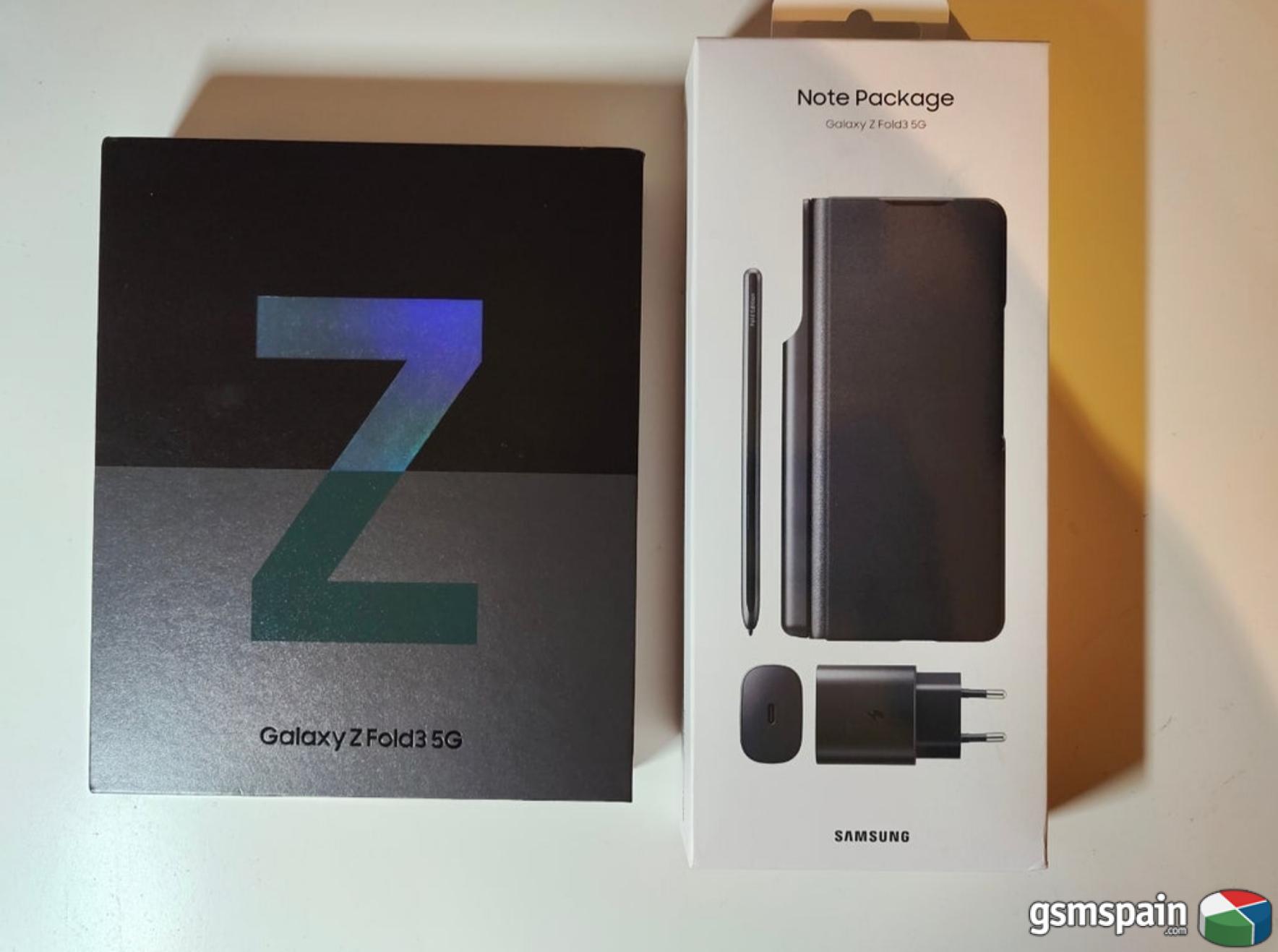 [VENDO] Samsung Galaxy Z Fold 3 Phanton Green 5G + Extras