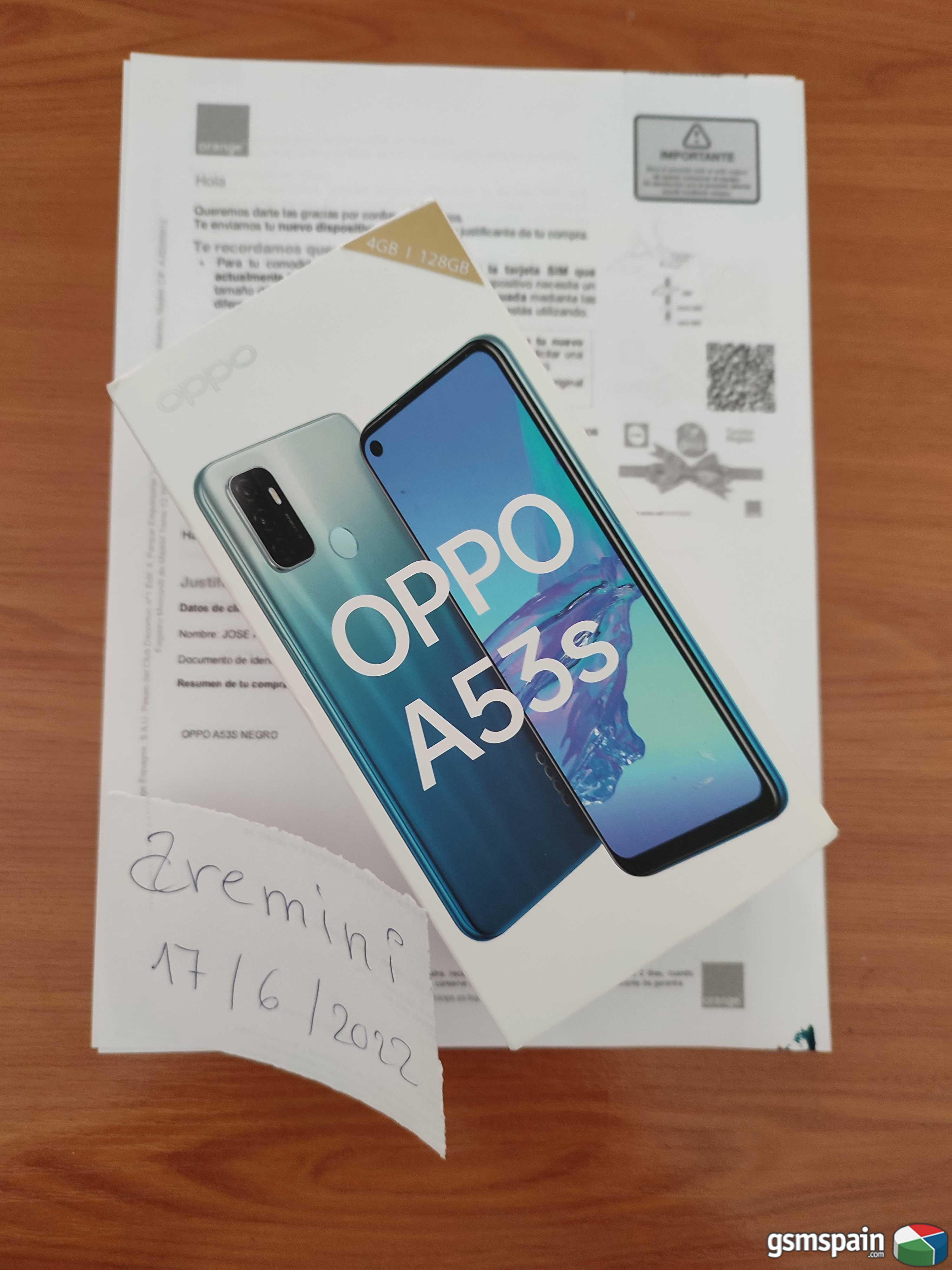 [VENDO] Oppo A53S Negro Nuevo Precintado