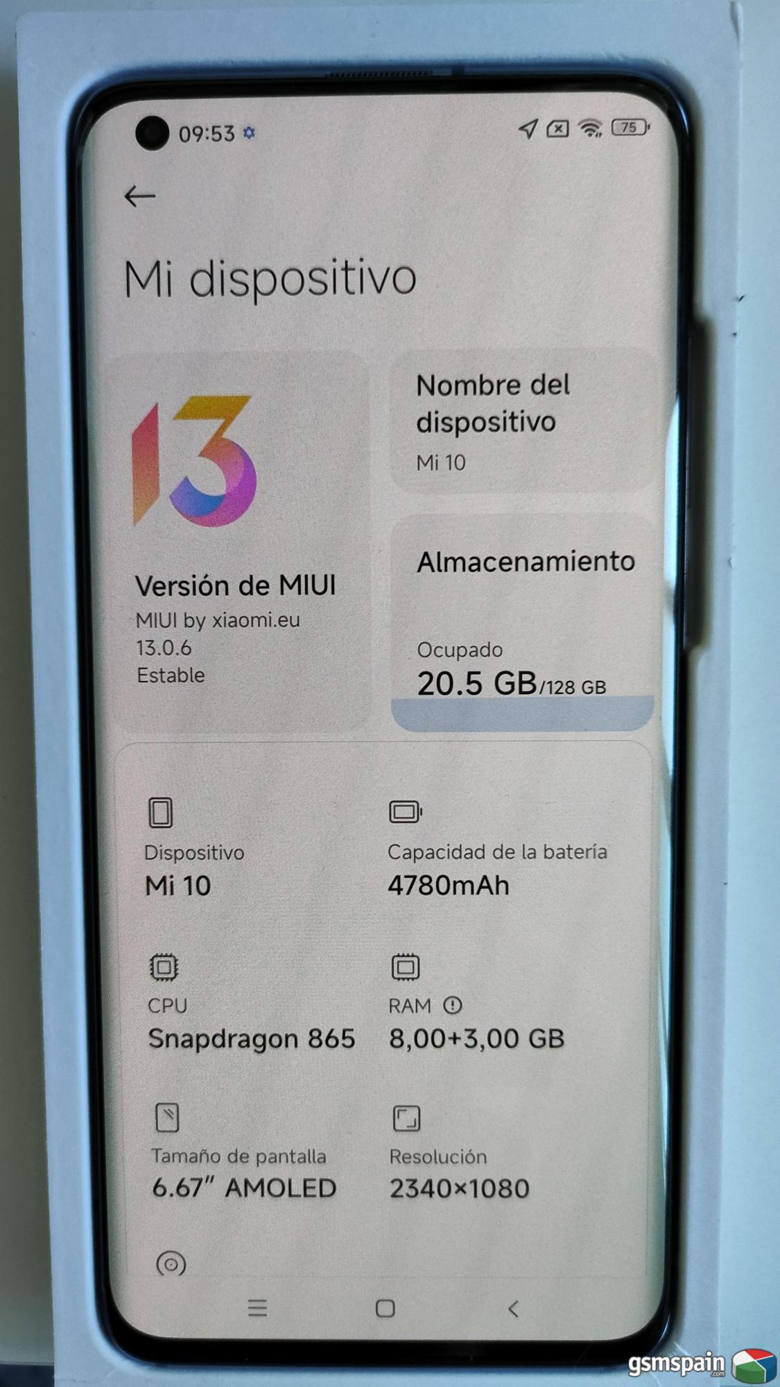 [VENDO] Xiaomi MI 10 8/128 Twilight Grey