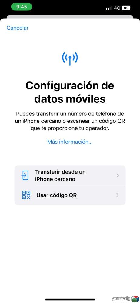 [AYUDA] eSIM Movistar (iPhone)