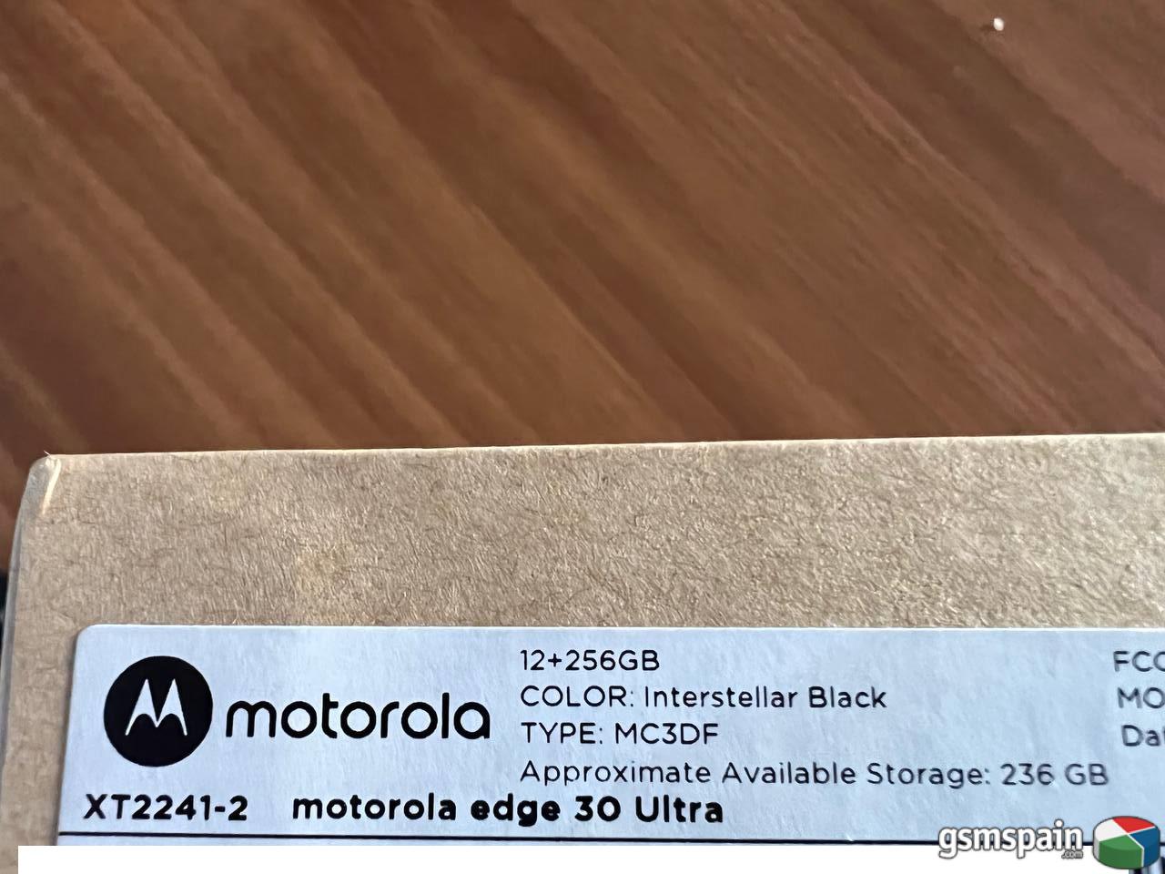 [VENDO] Motorola Edge 30 Ultra Interstellar Black 12GB/256 PRECINTADO