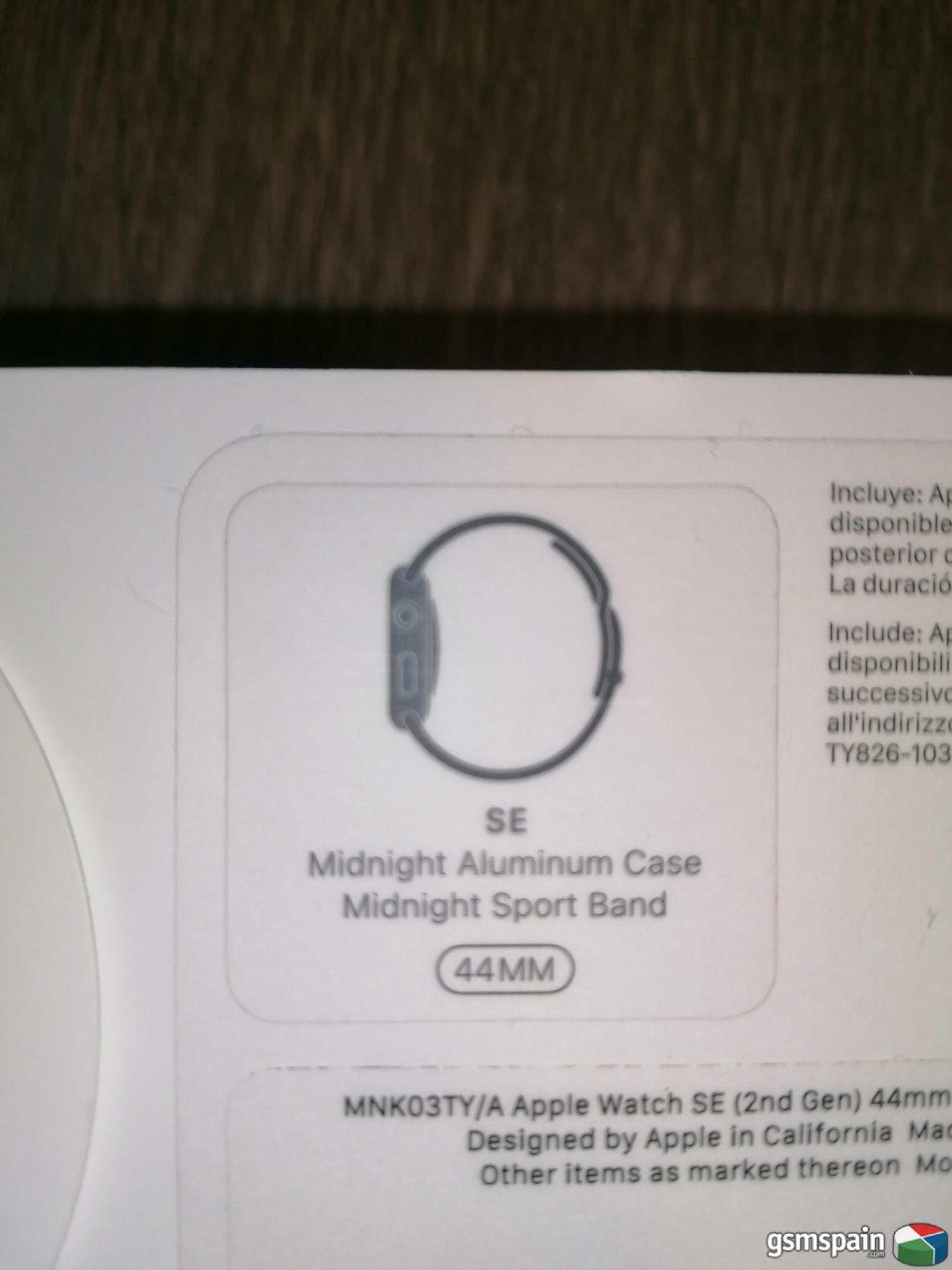 [VENDO] Apple Watch SE 44mm  (2ª Generacion)