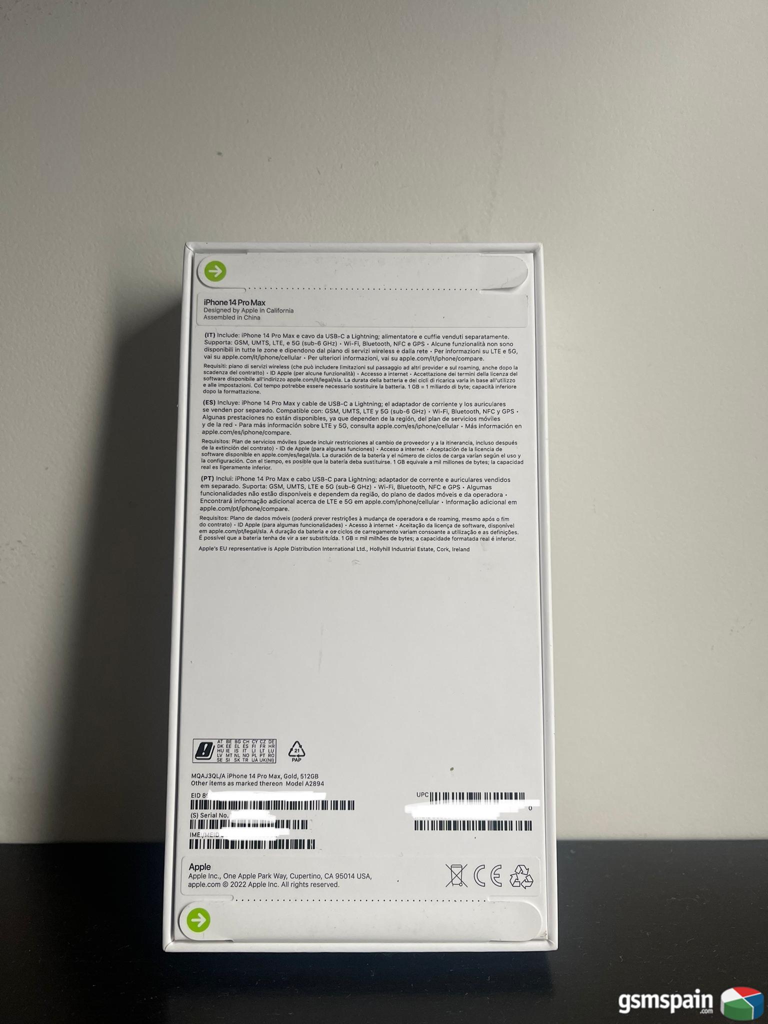 [VENDO] iPhone 14 Pro Max 512gb Applecare+