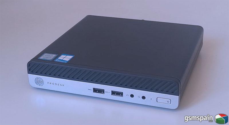 [VENDO] Ordenador Mini-Pc HP Prodesk 400 G3 8GB SSD 512GB