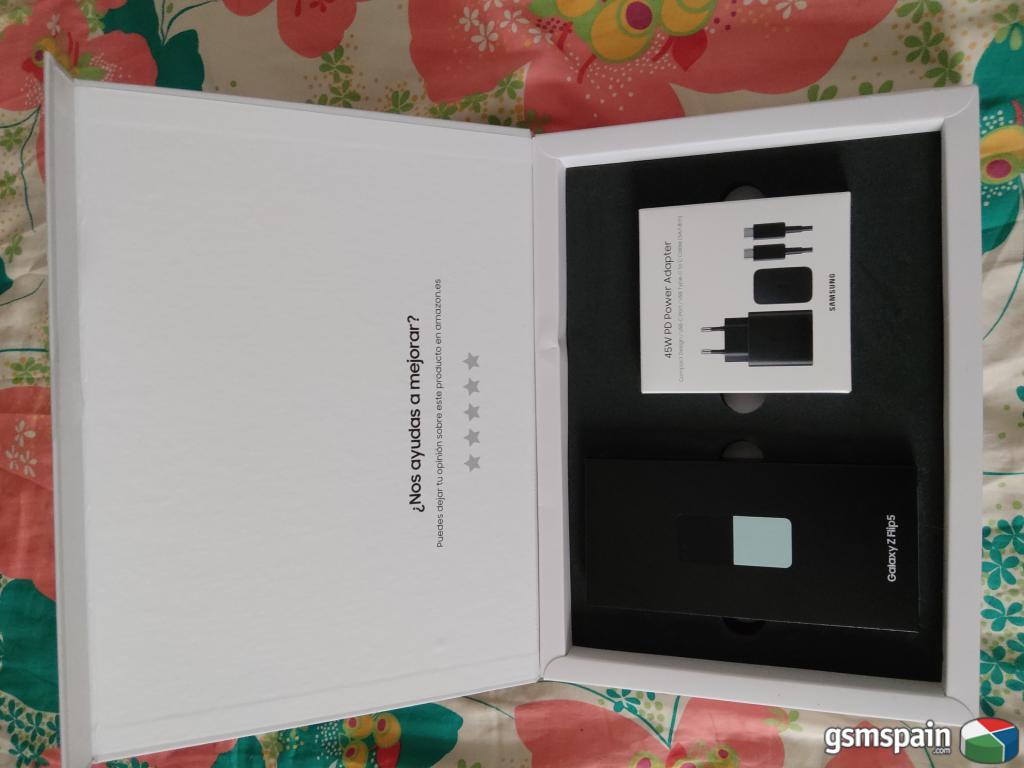[VENDO] Pack Samsung Z Flip 5 512gb + cargador 45W + 3aos Garanta Amazon