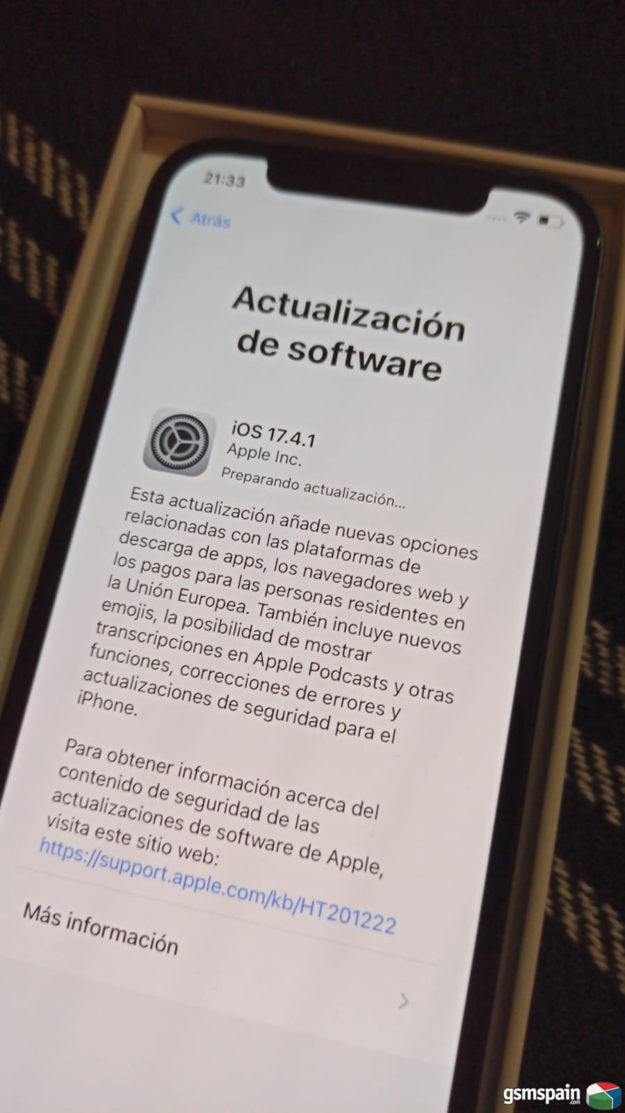 [AYUDA] Iphone 12 se queda trabado en actualizacion de software (primera configuracion)