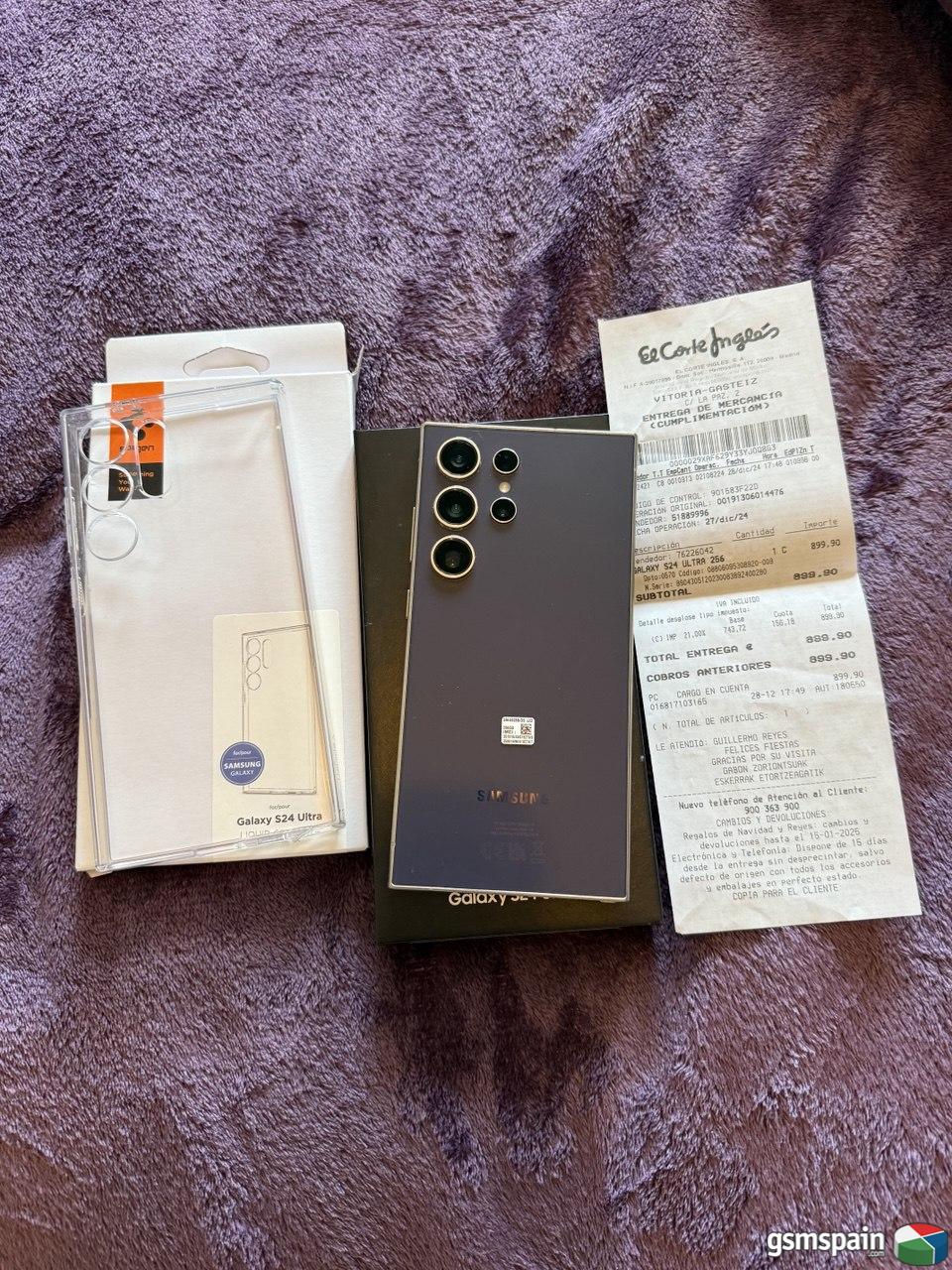 [VENDO] S24 Ultra 256GB titanium violet perfecto