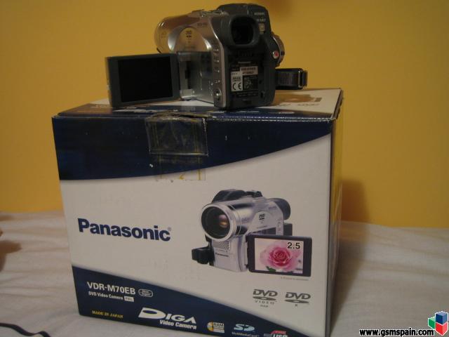 Videocamara Panasonic Vdr-m70eb Dvd