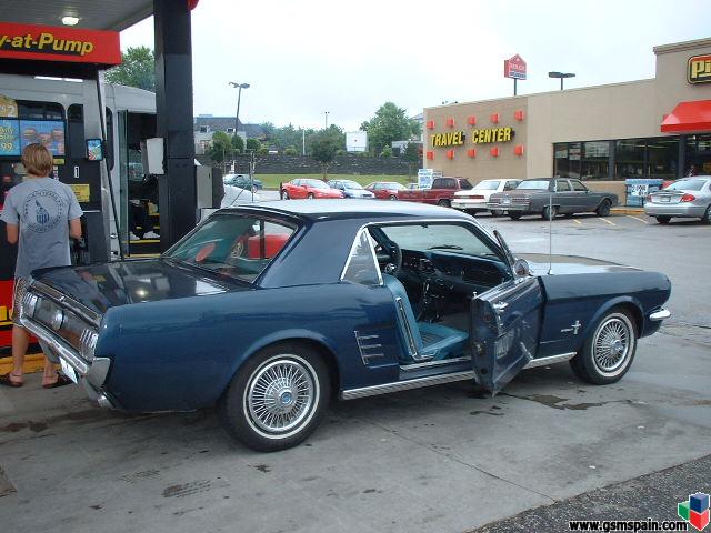 un mustang en mi barrio!!!