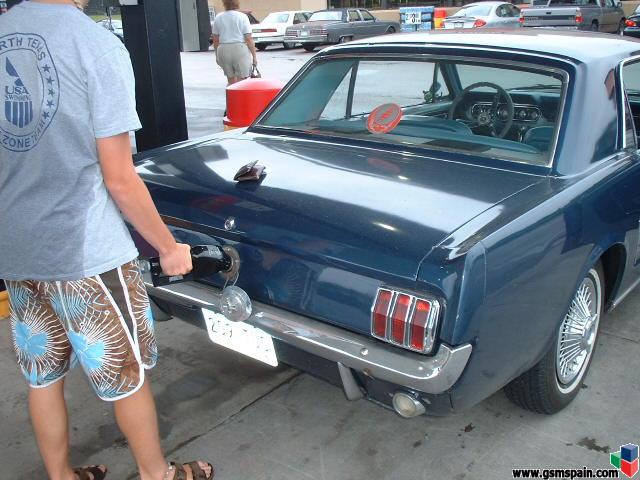 un mustang en mi barrio!!!