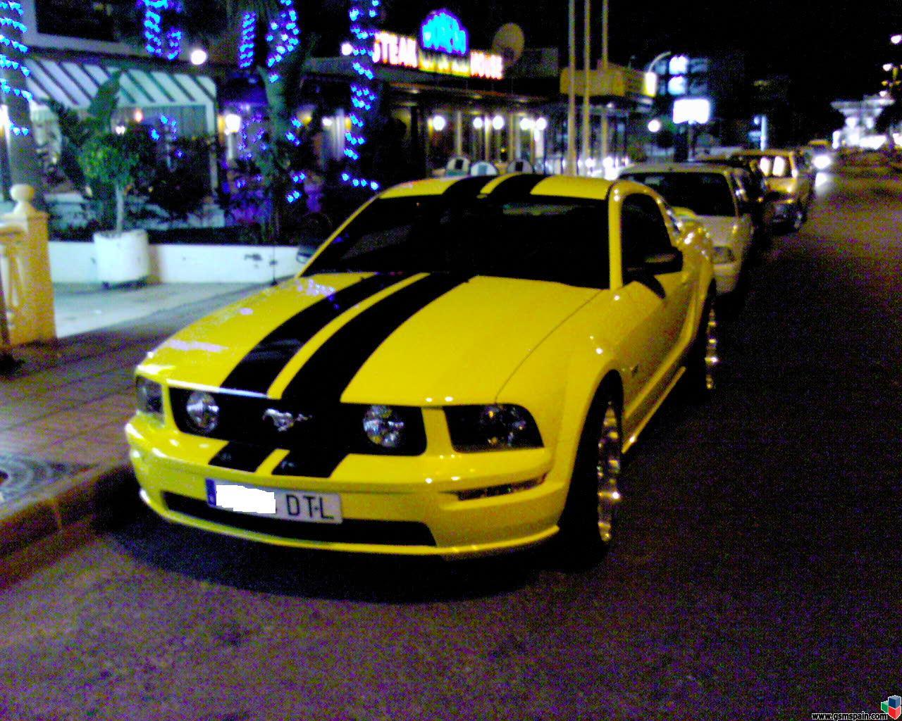 un mustang en mi barrio!!!