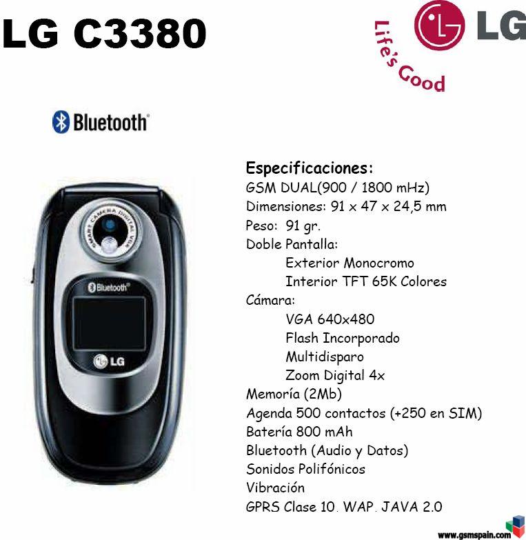 LG C3380 (Libre) con Amena Empresas...