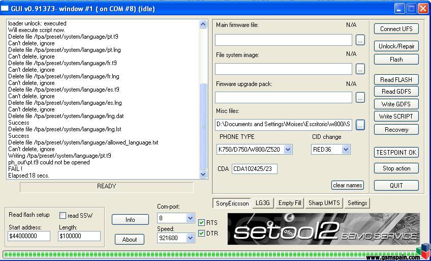 Nuevo firmware w800_R1BD001 y K750_R1BD001, ya al caer